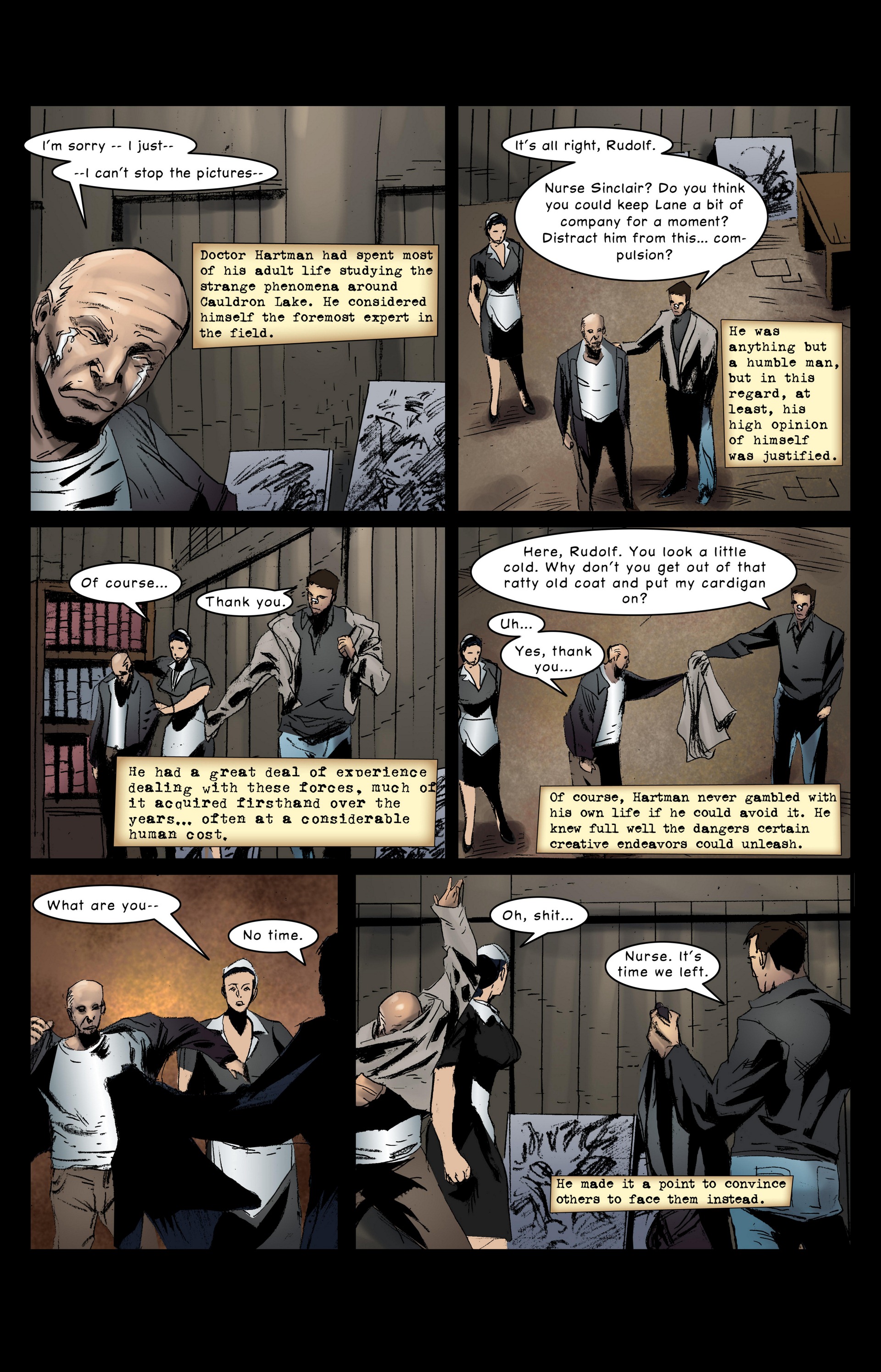 Read online Alan Wake comic -  Issue # Psycho Thriller - 12