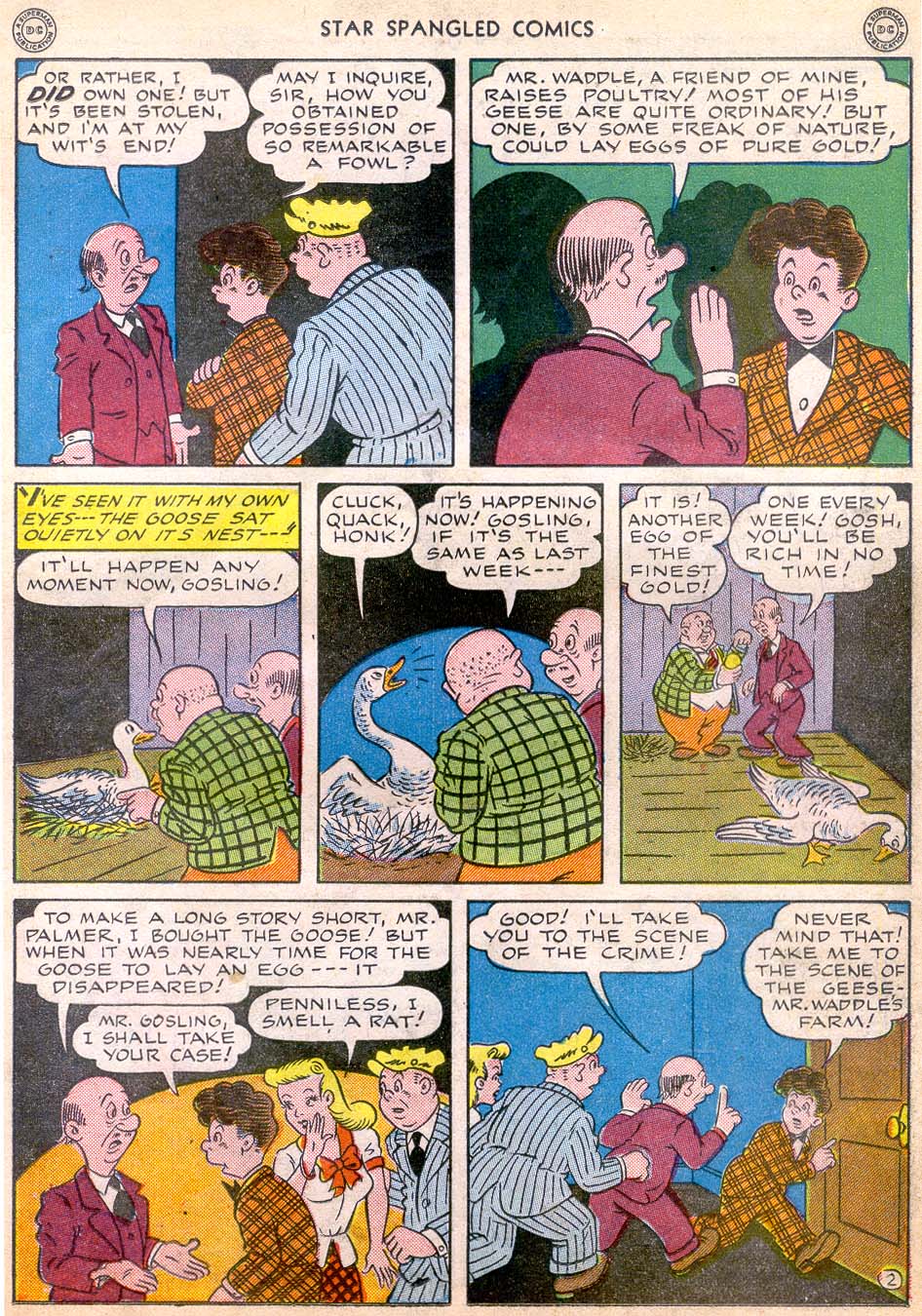 Read online Star Spangled Comics comic -  Issue #54 - 15