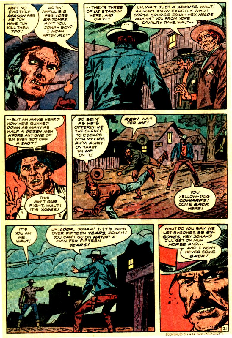 Read online Jonah Hex (1977) comic -  Issue #65 - 22
