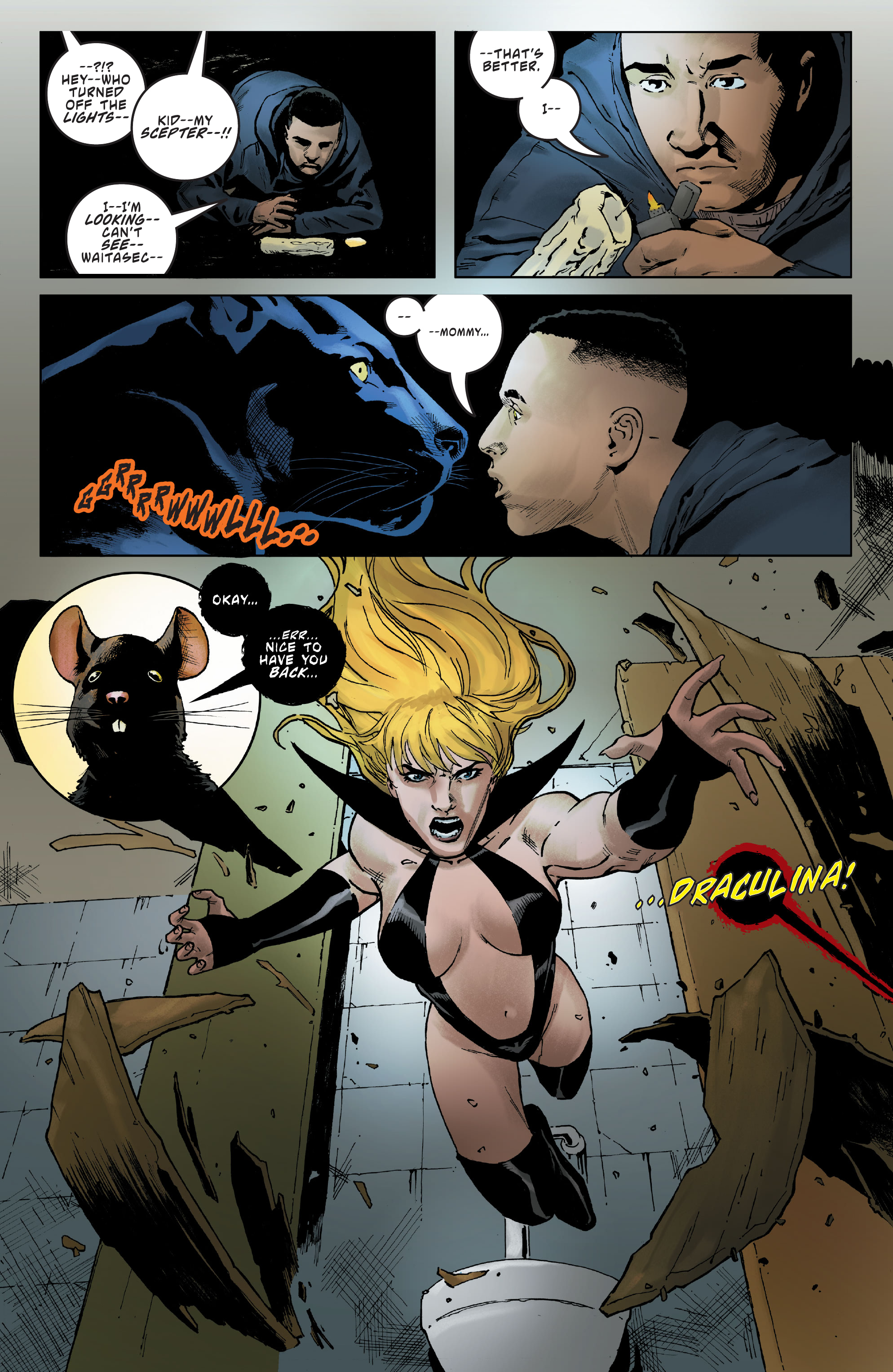 Read online Sacred Six comic -  Issue #8 - 18