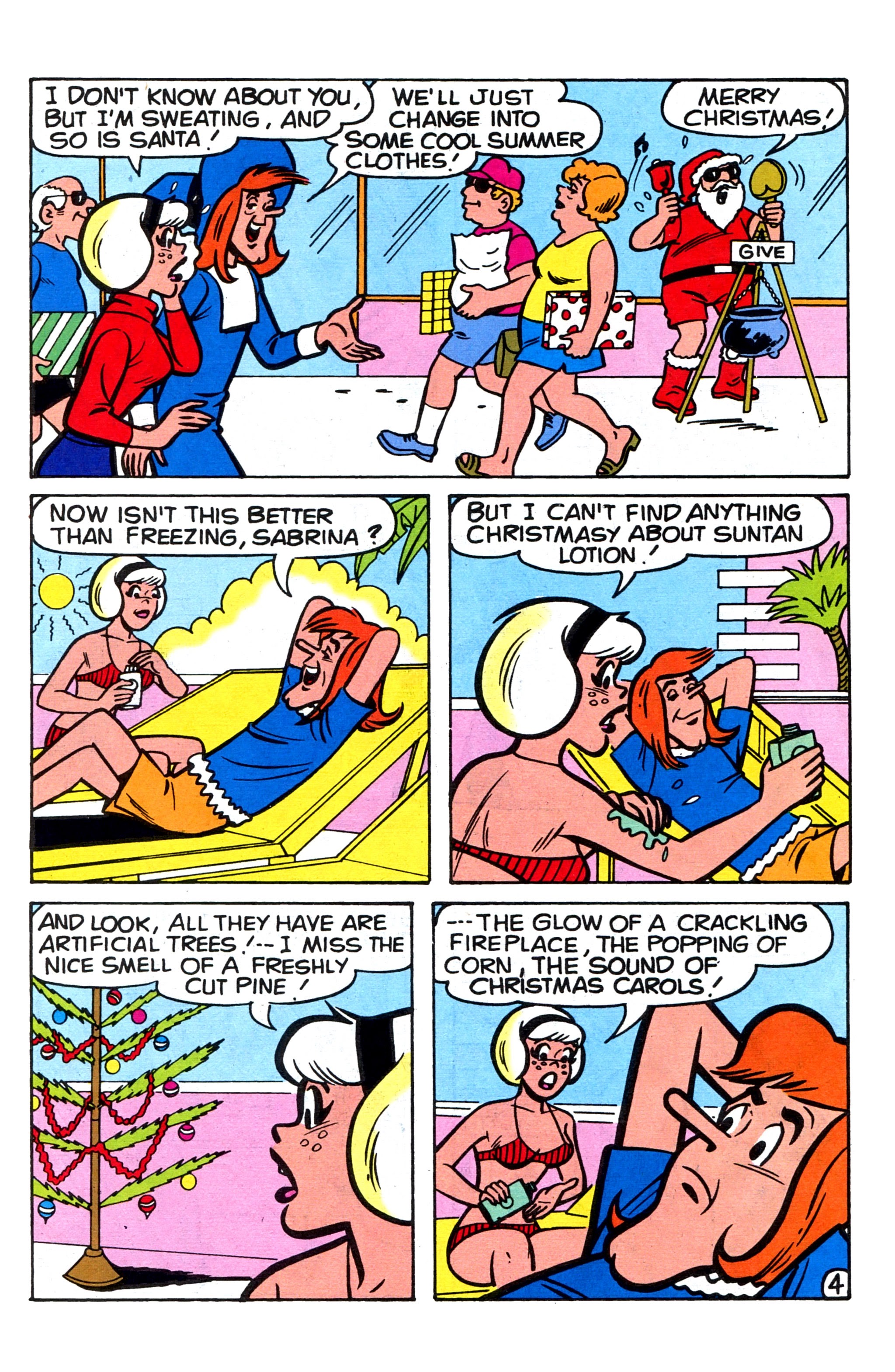 Read online Sabrina's Holiday Spectacular comic -  Issue #3 - 20