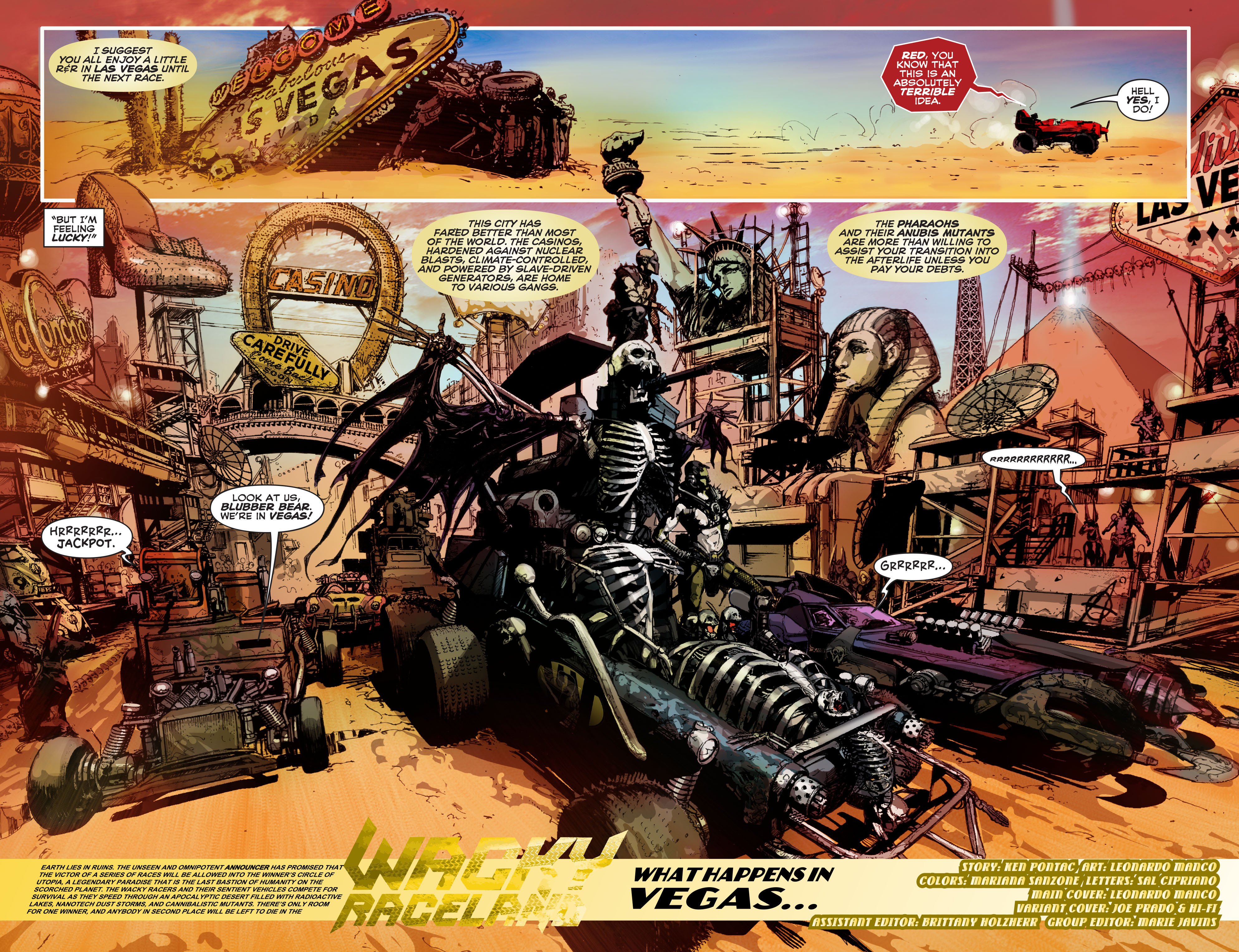 Read online Wacky Raceland comic -  Issue #4 - 5