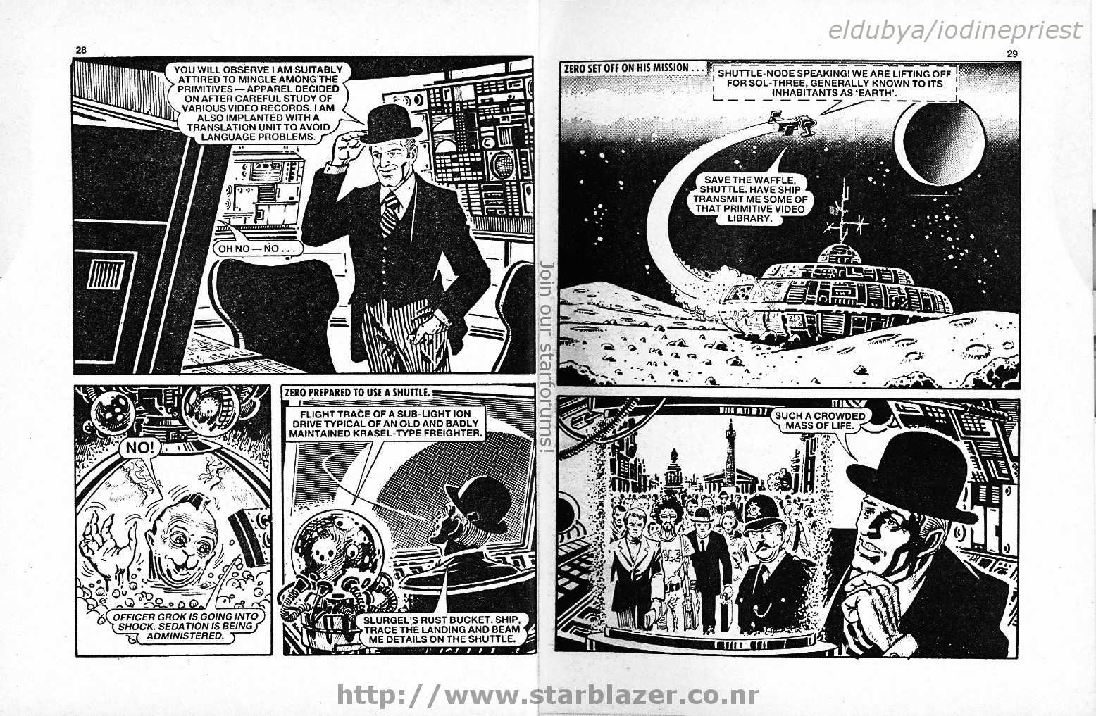 Read online Starblazer comic -  Issue #176 - 16
