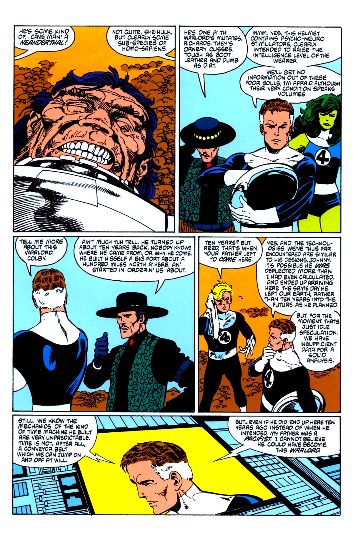 Read online Fantastic Four Visionaries: John Byrne comic -  Issue # TPB 5 - 154