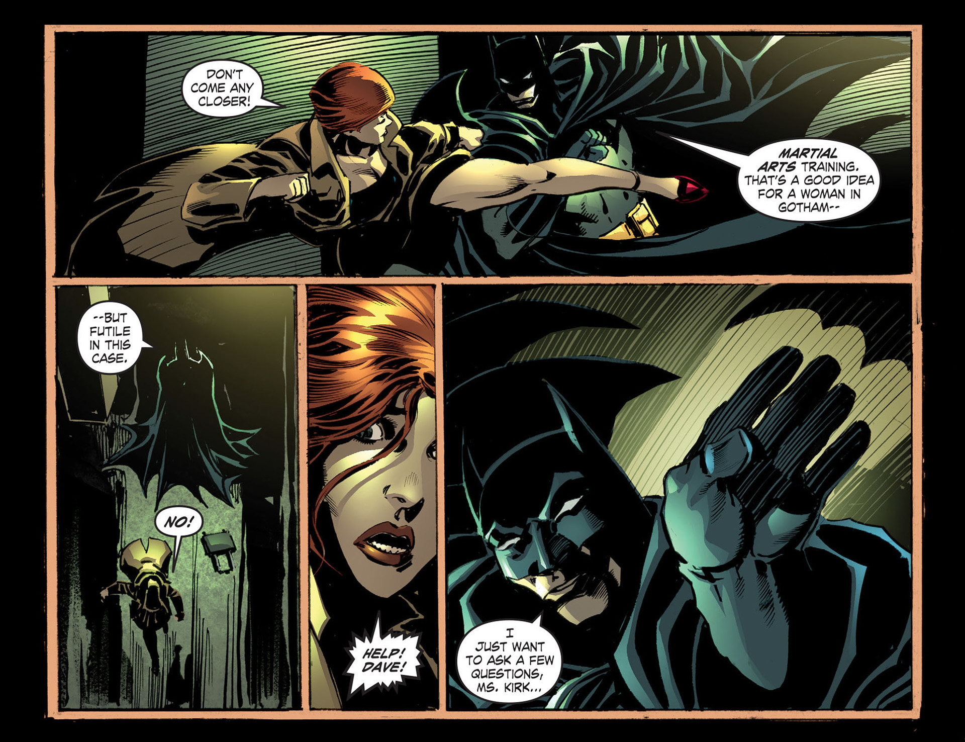 Read online Legends of the Dark Knight [I] comic -  Issue #45 - 4