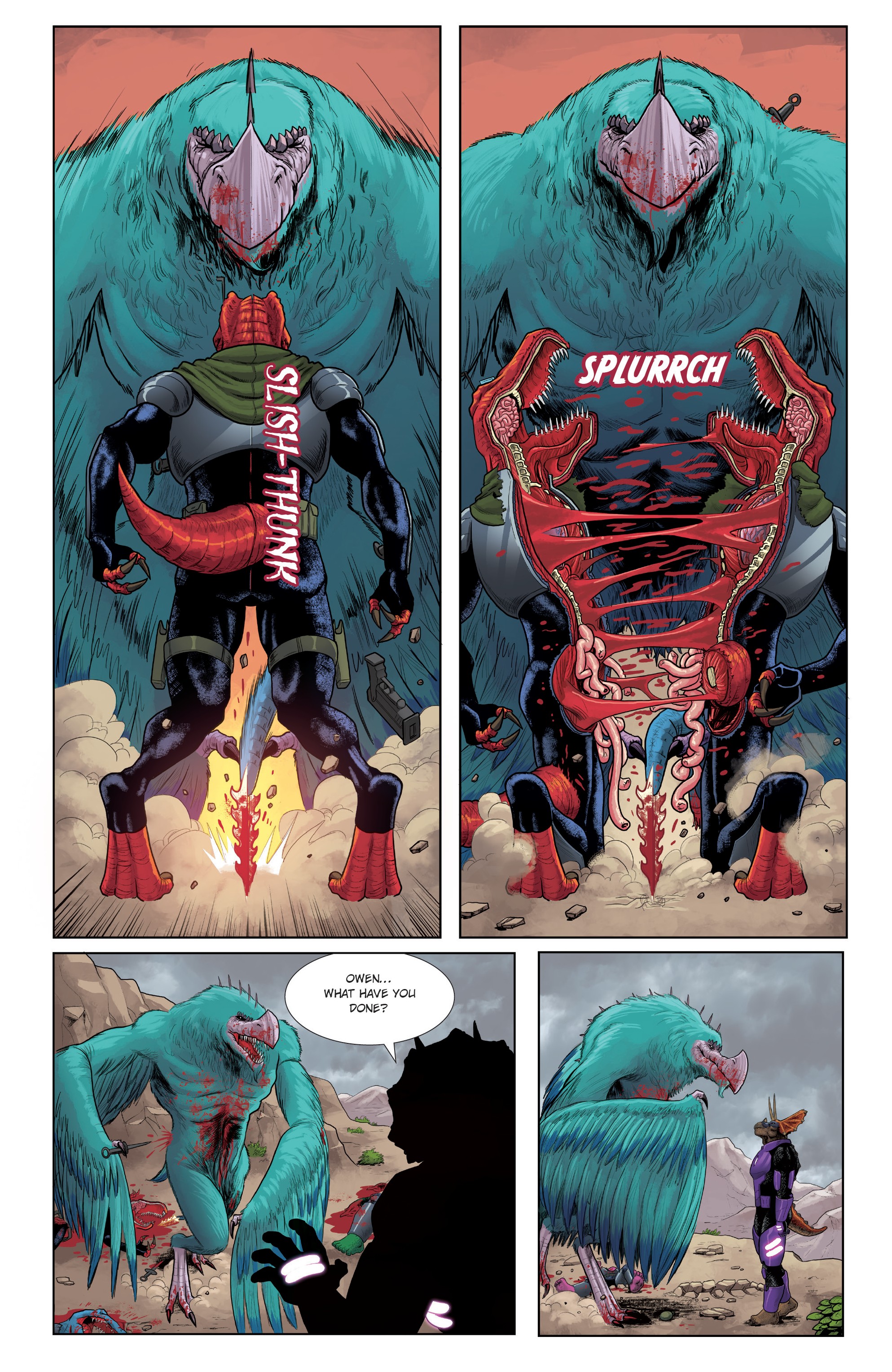 Read online Voracious: Appetite for Destruction comic -  Issue #2 - 22