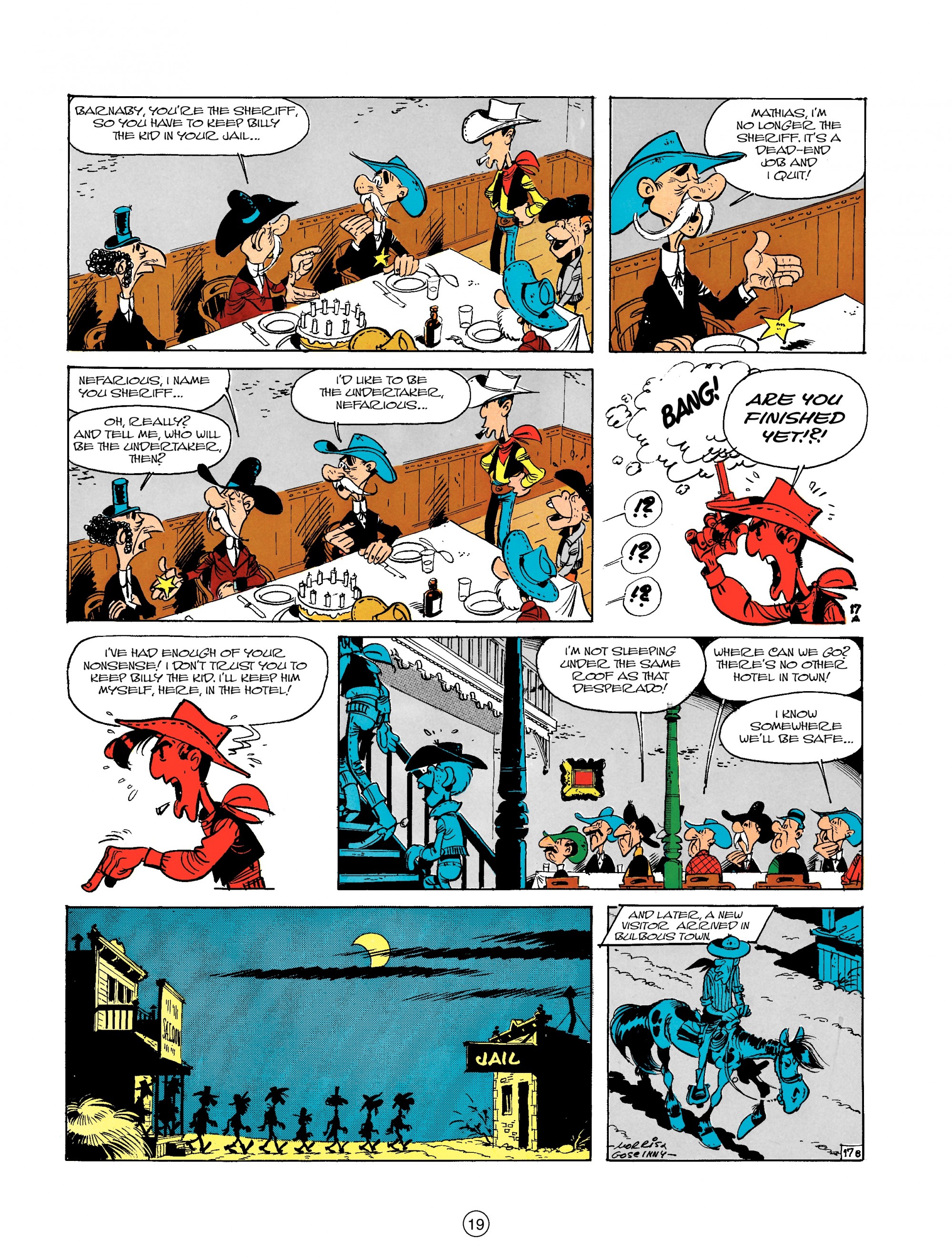 Read online A Lucky Luke Adventure comic -  Issue #18 - 19