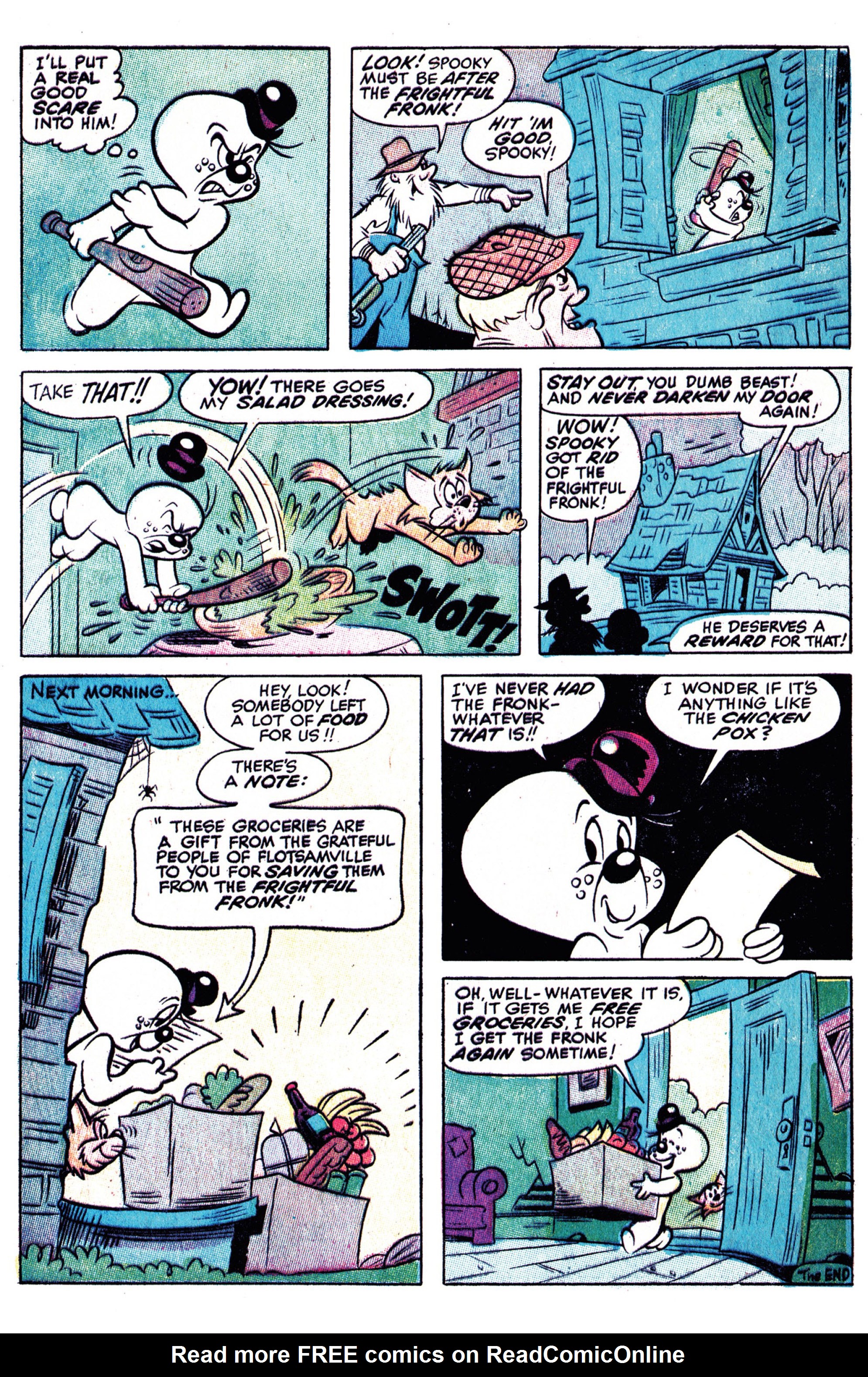 Read online Casper's Haunted Halloween comic -  Issue # Full - 18
