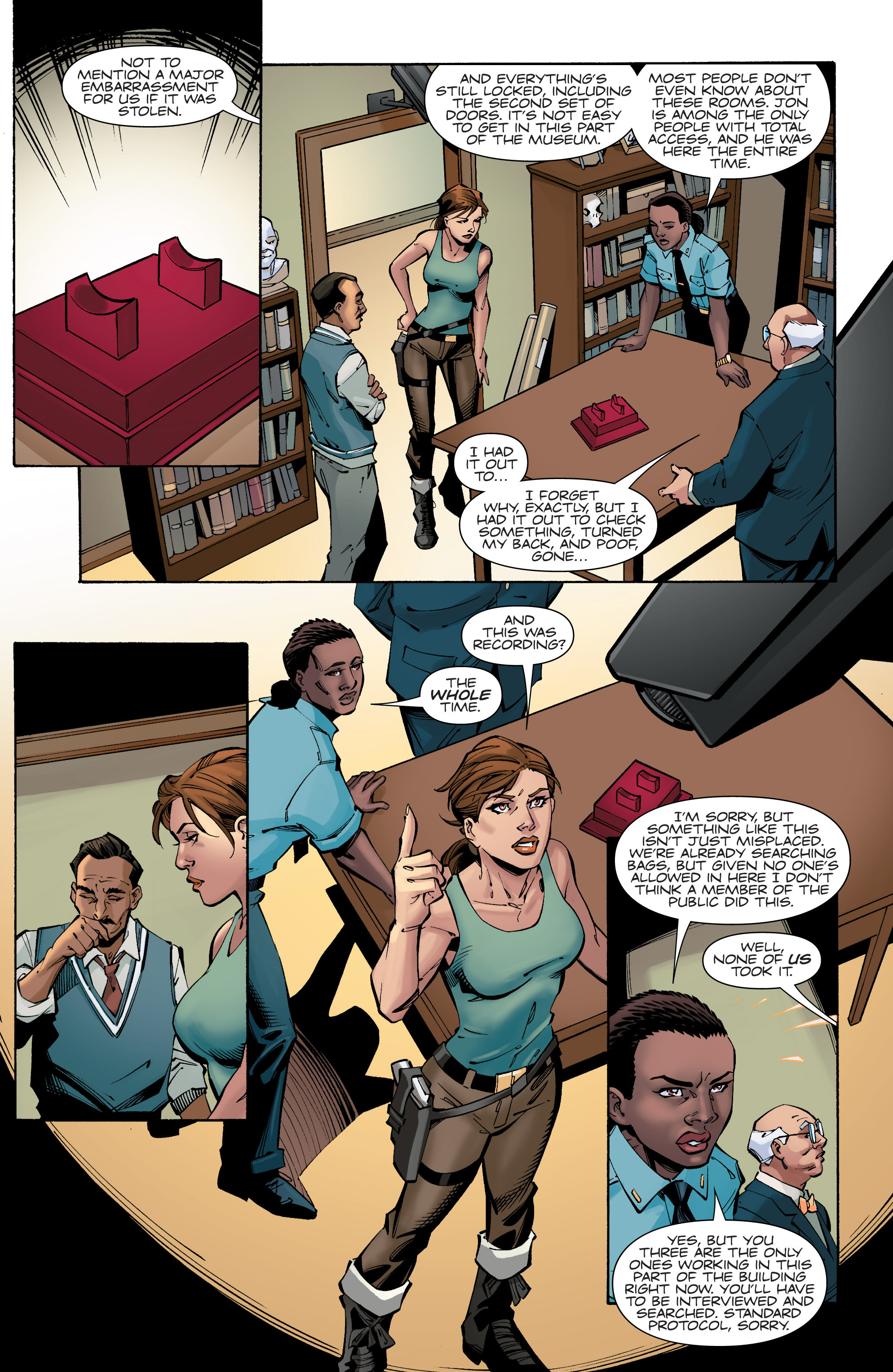 Read online Lara Croft and the Frozen Omen comic -  Issue #1 - 10