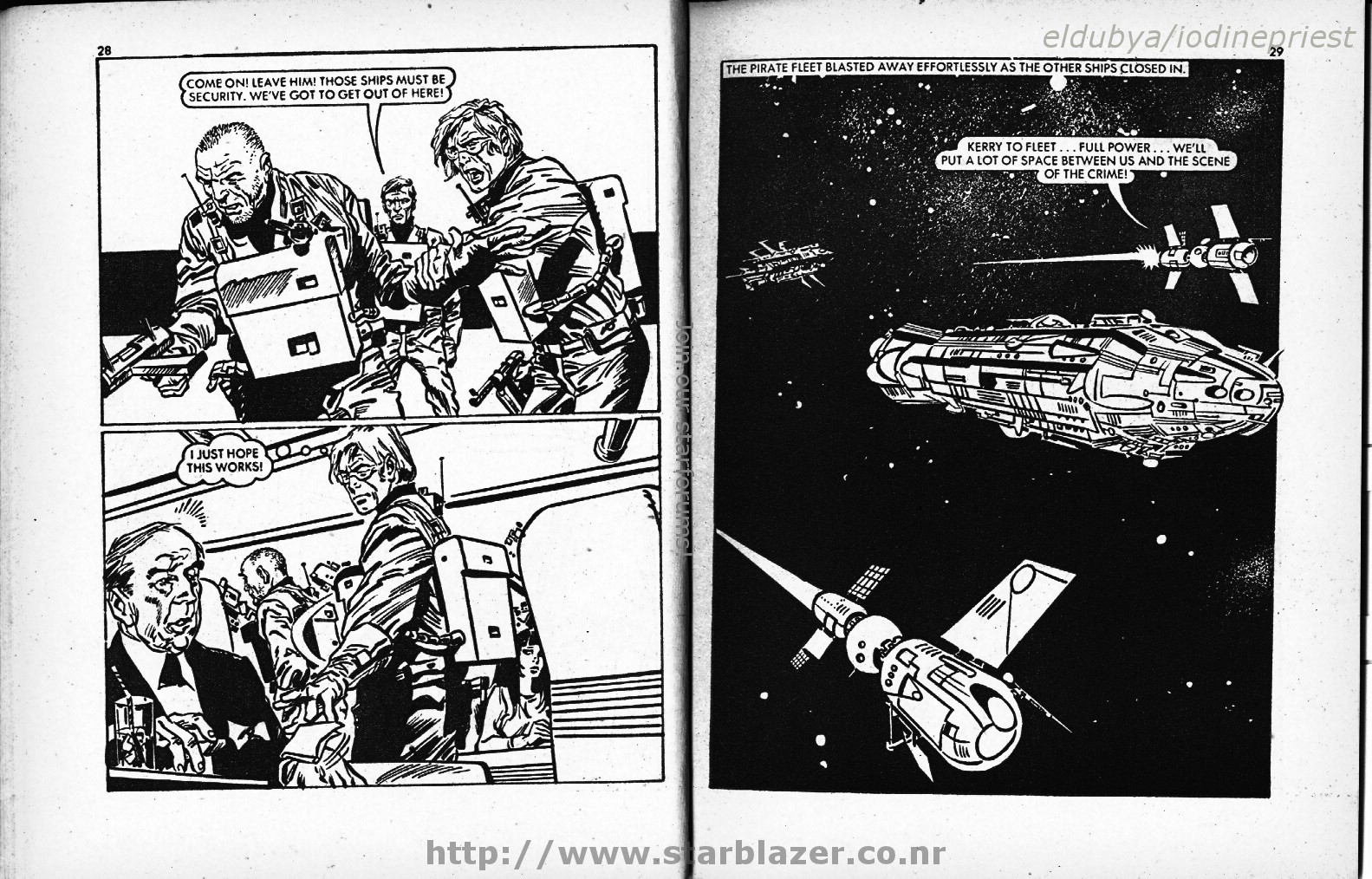 Read online Starblazer comic -  Issue #68 - 16