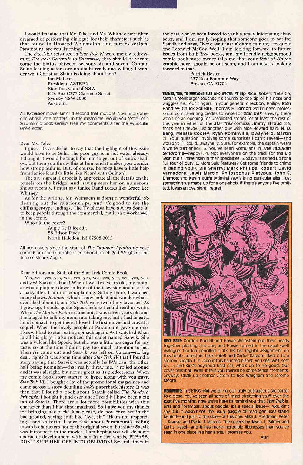 Read online Star Trek (1989) comic -  Issue #43 - 32
