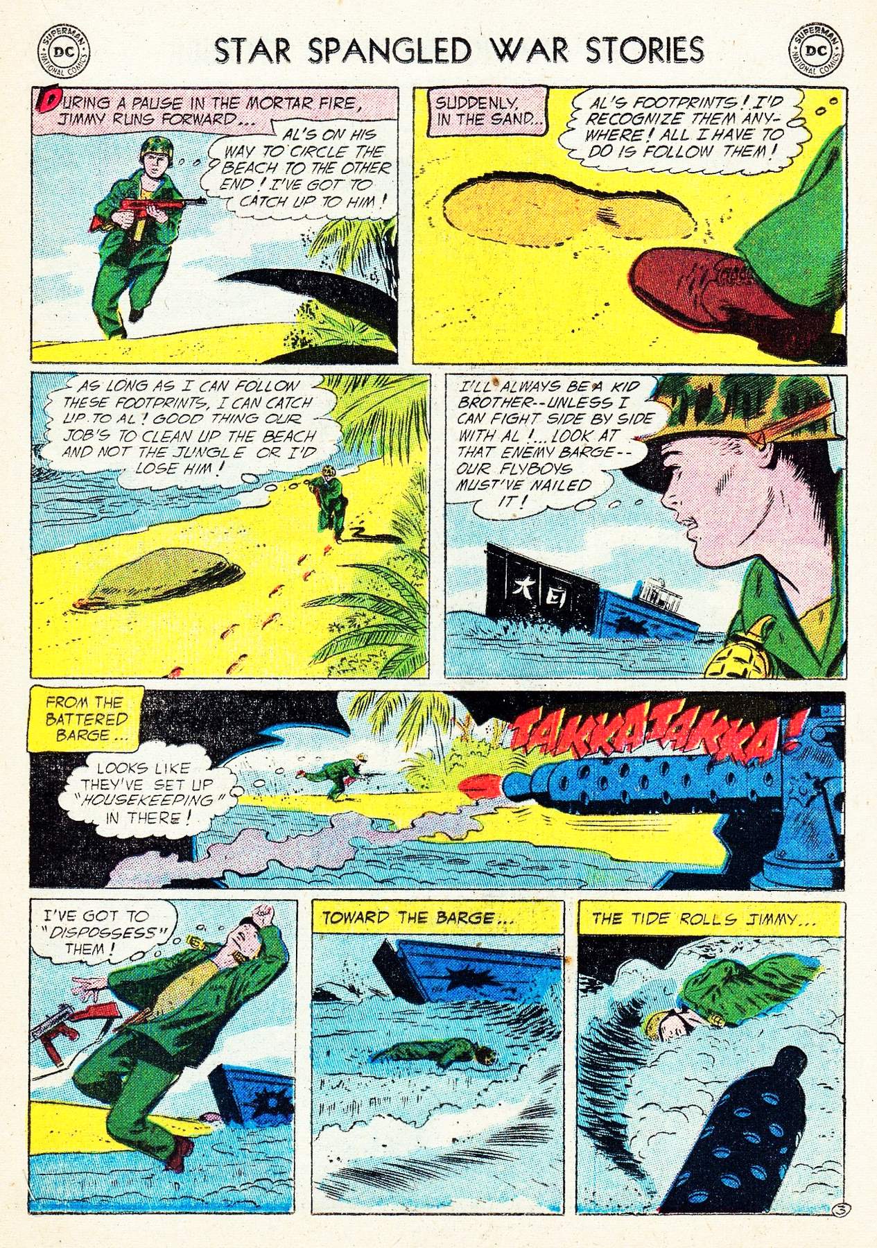 Read online Star Spangled War Stories (1952) comic -  Issue #40 - 21