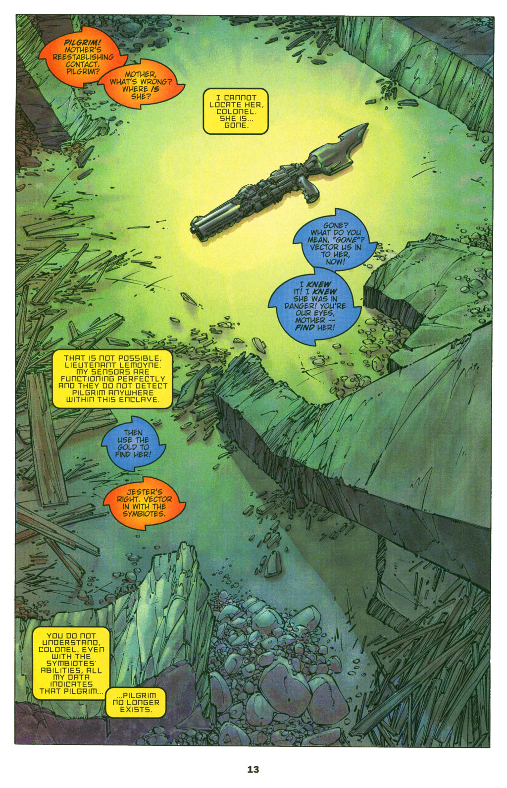 Read online Wetworks comic -  Issue #7 - 13