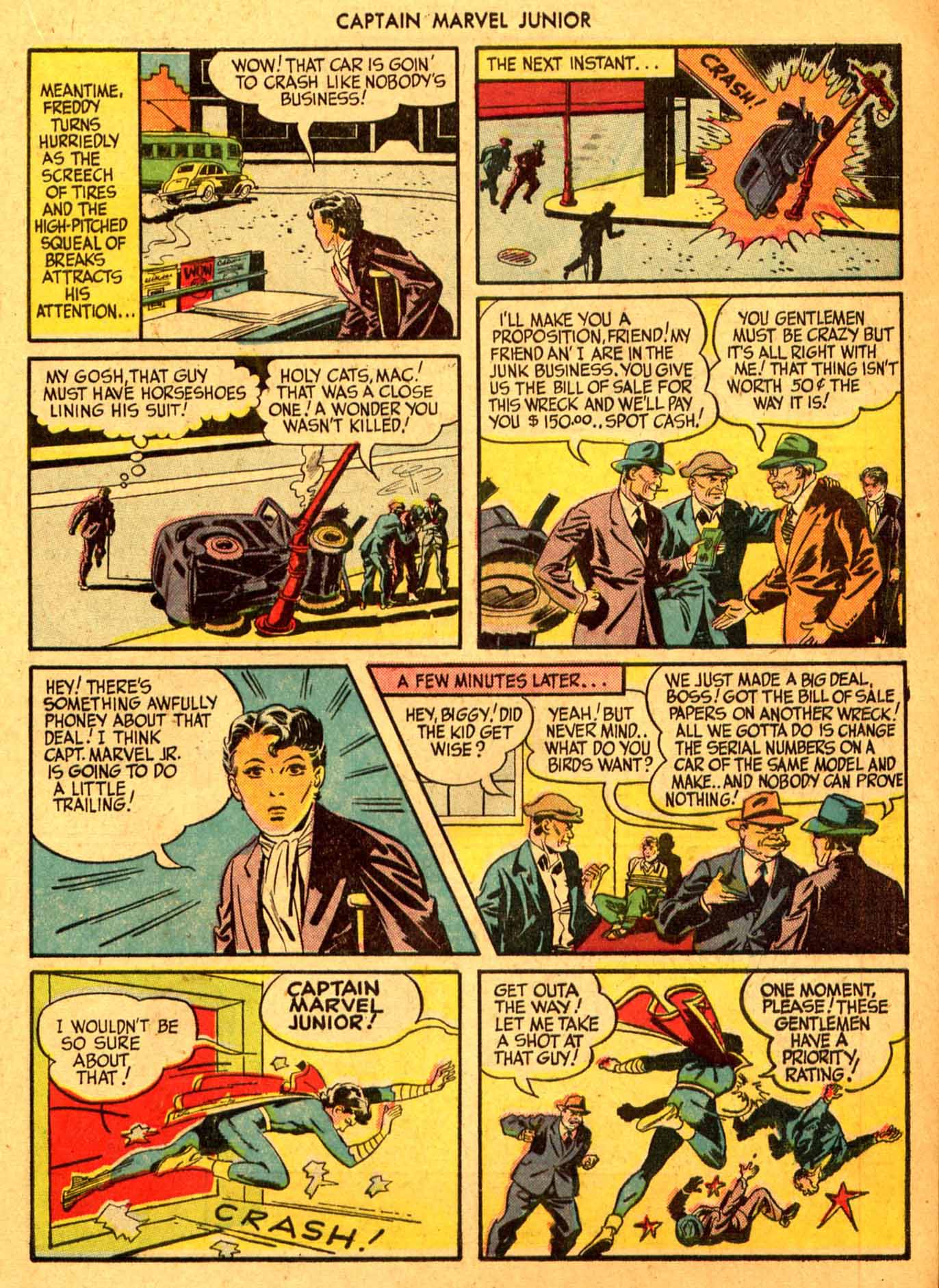 Read online Captain Marvel, Jr. comic -  Issue #25 - 21