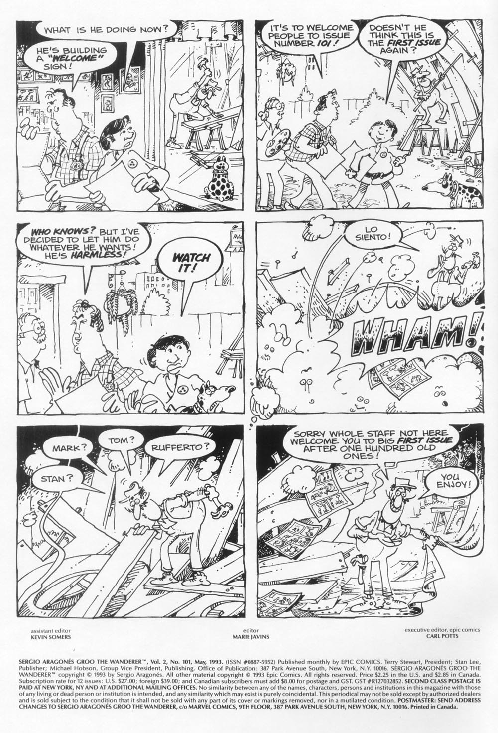 Read online Sergio Aragonés Groo the Wanderer comic -  Issue #101 - 2