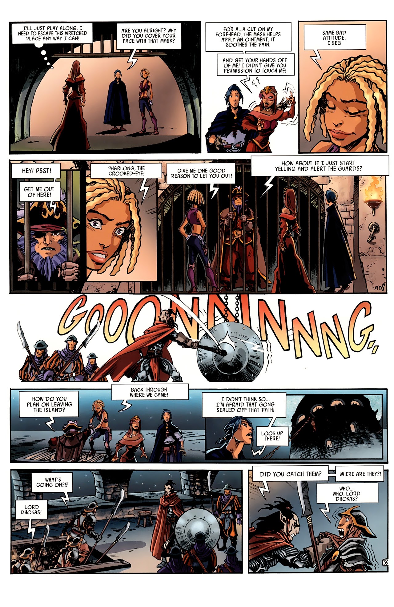 Read online Ythaq: The Forsaken World comic -  Issue #2 - 42