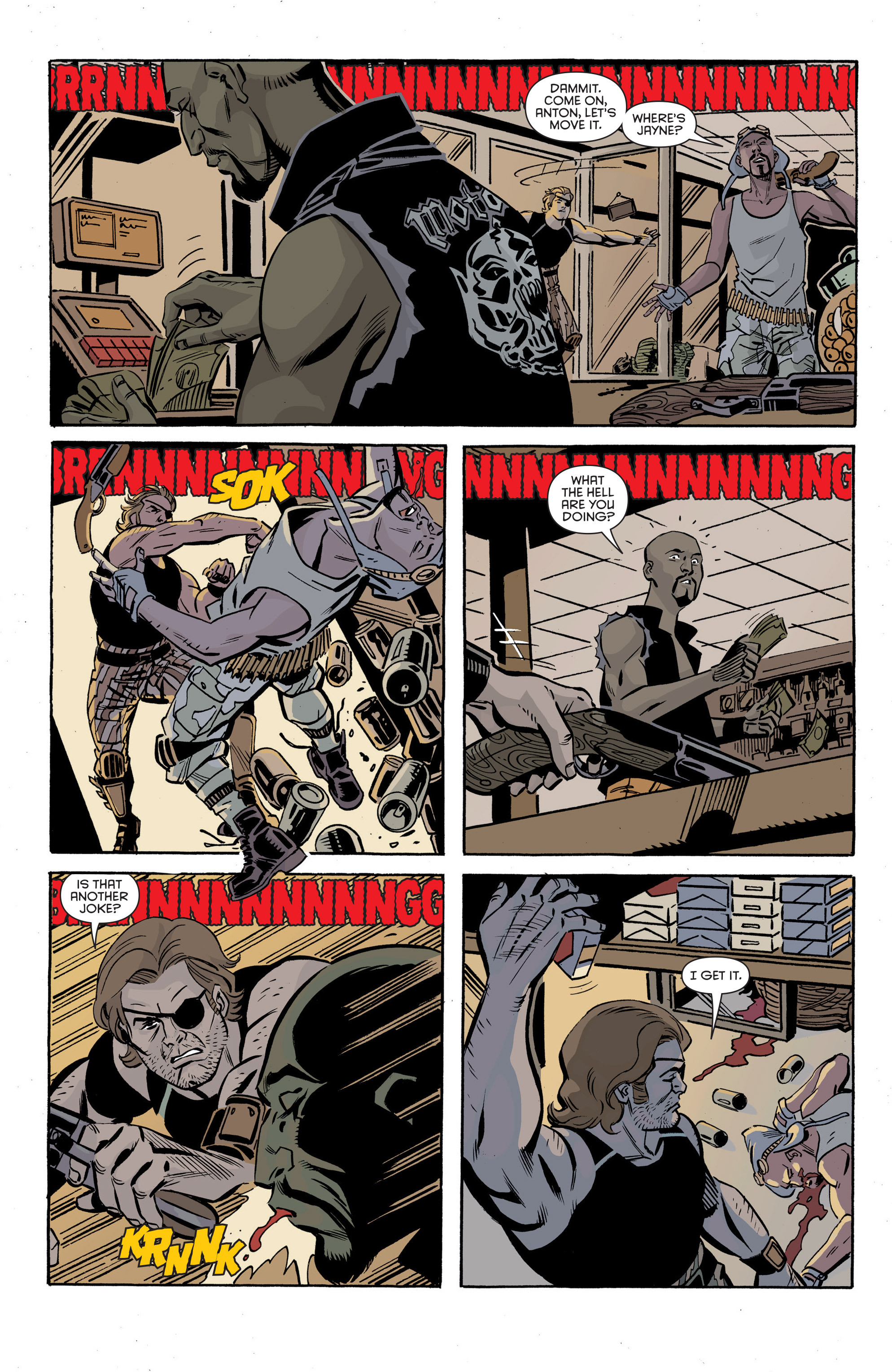 Read online Escape from New York comic -  Issue #1 - 15