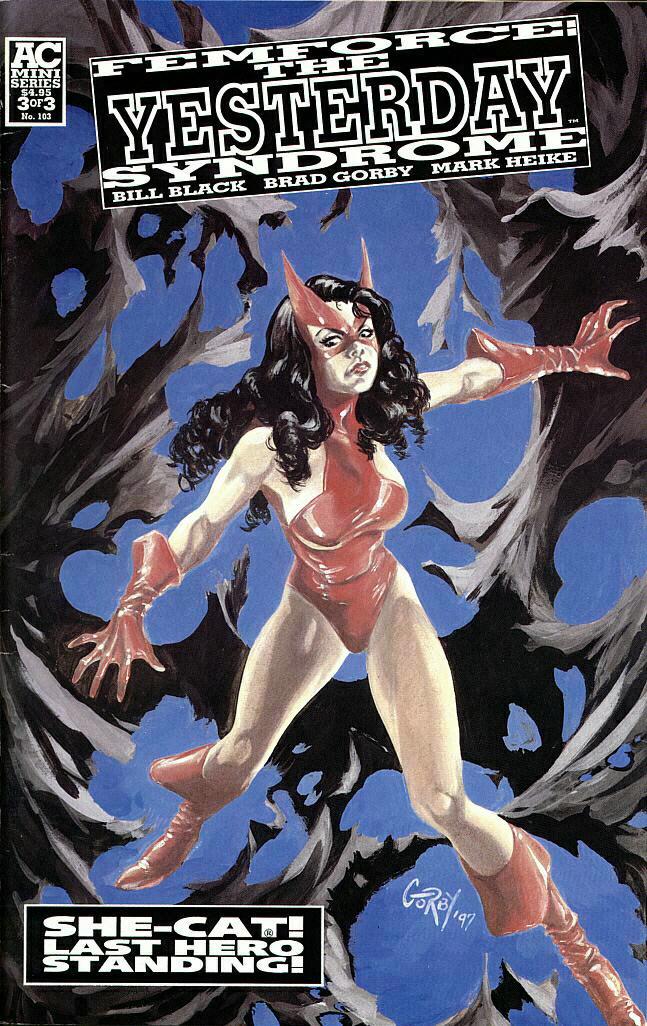 Read online Femforce comic -  Issue #103 - 1