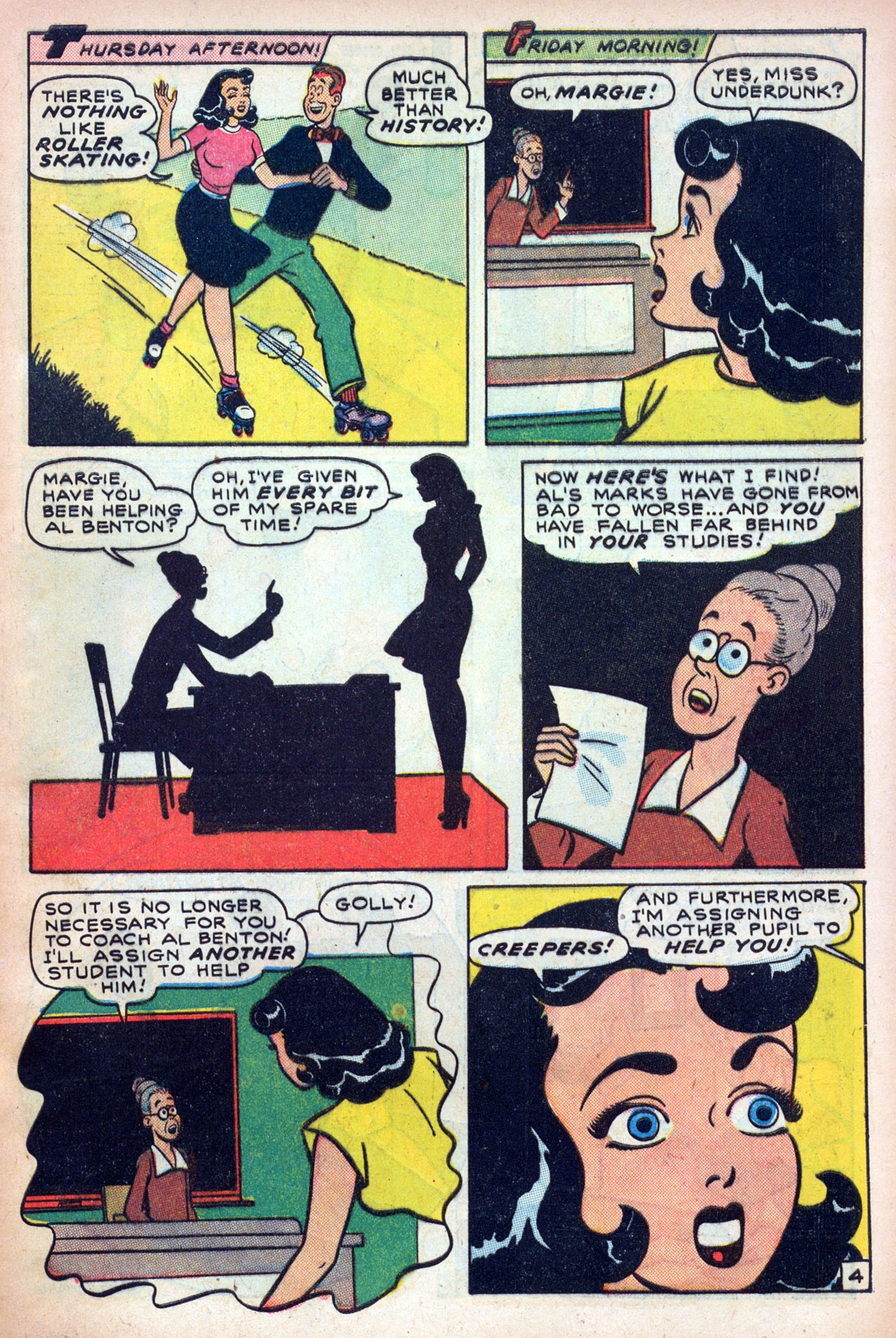 Read online Margie Comics comic -  Issue #42 - 11