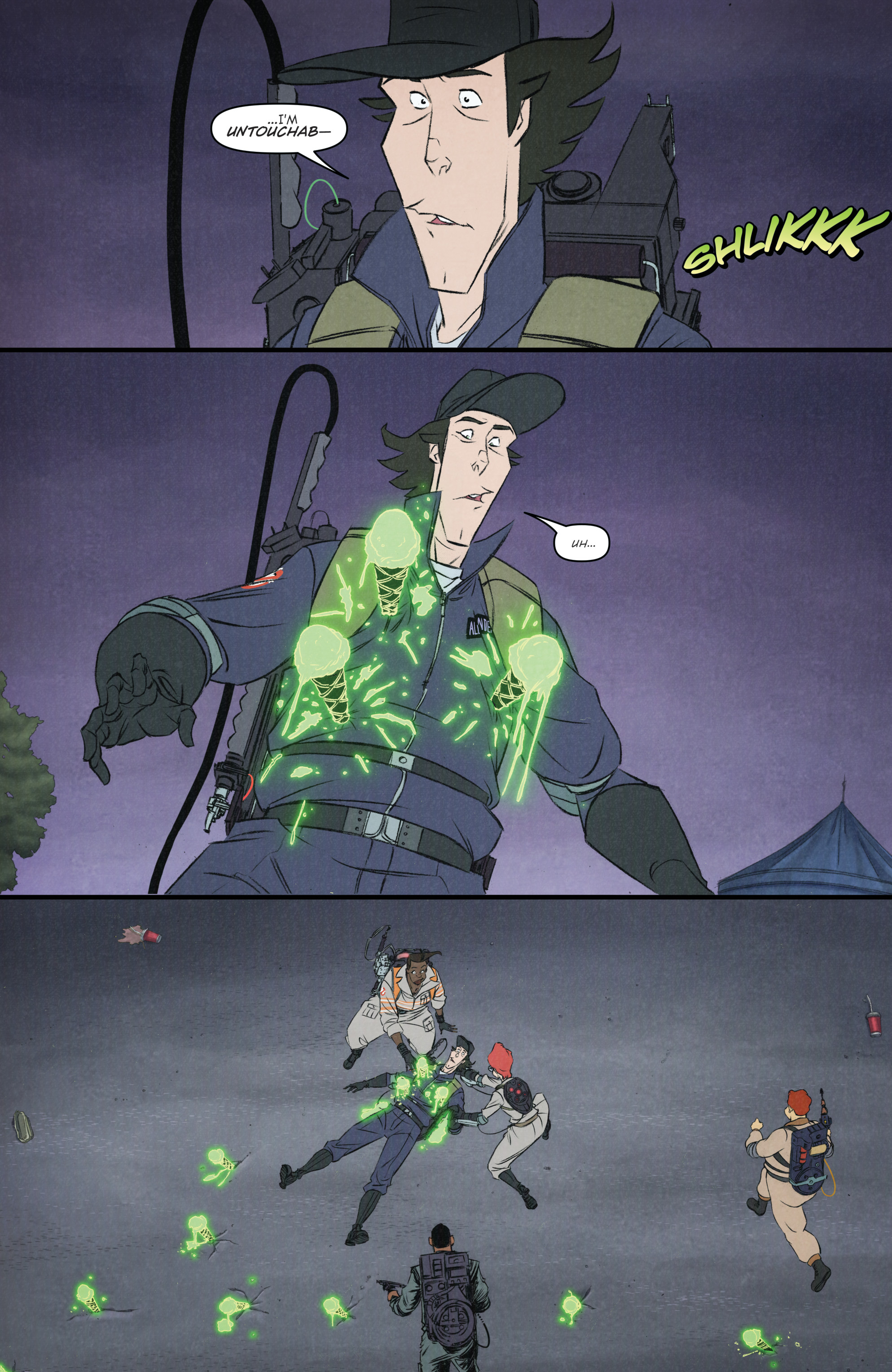 Read online Ghostbusters: Crossing Over comic -  Issue # _TPB - 156