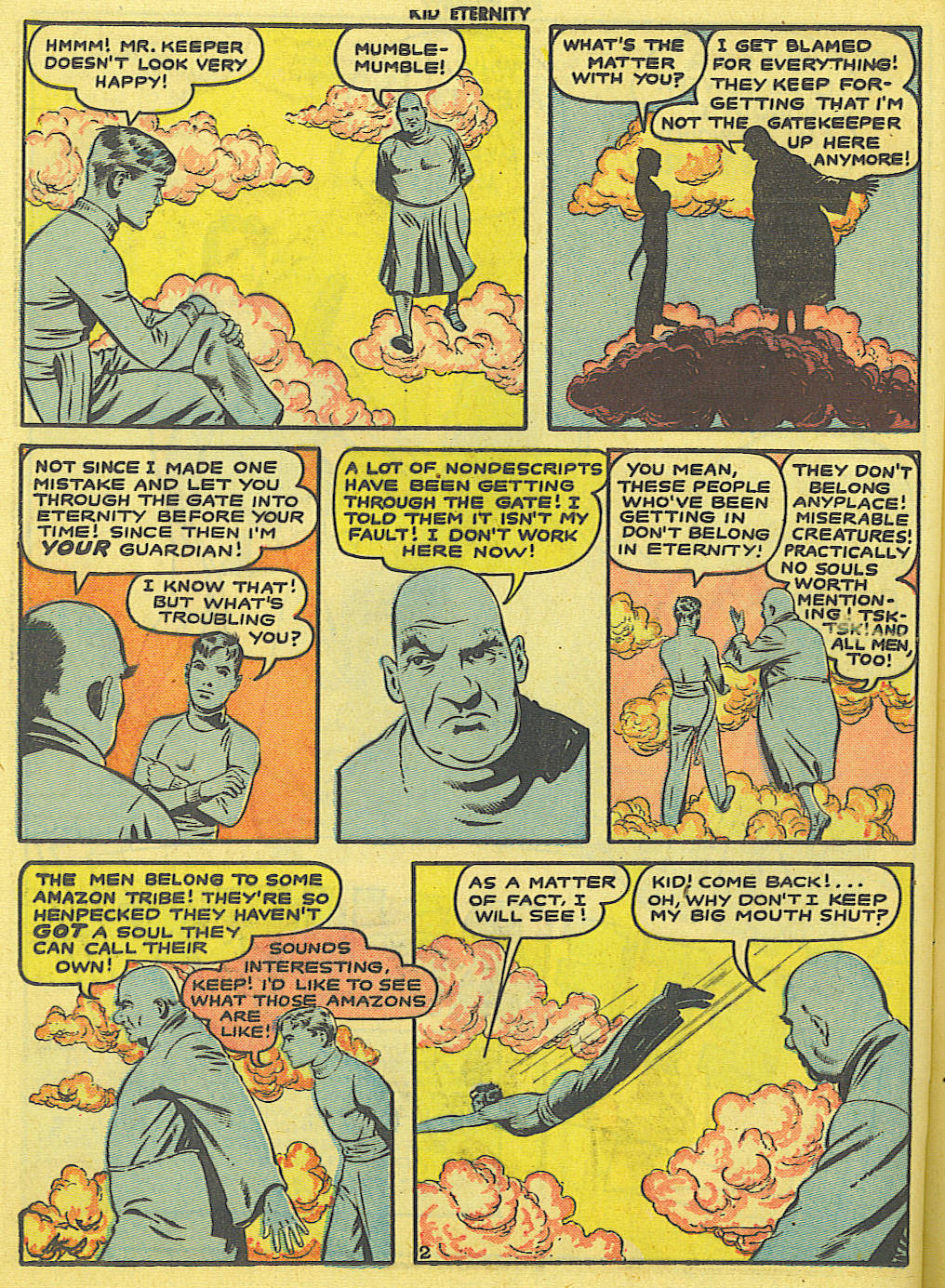 Read online Kid Eternity (1946) comic -  Issue #1 - 16