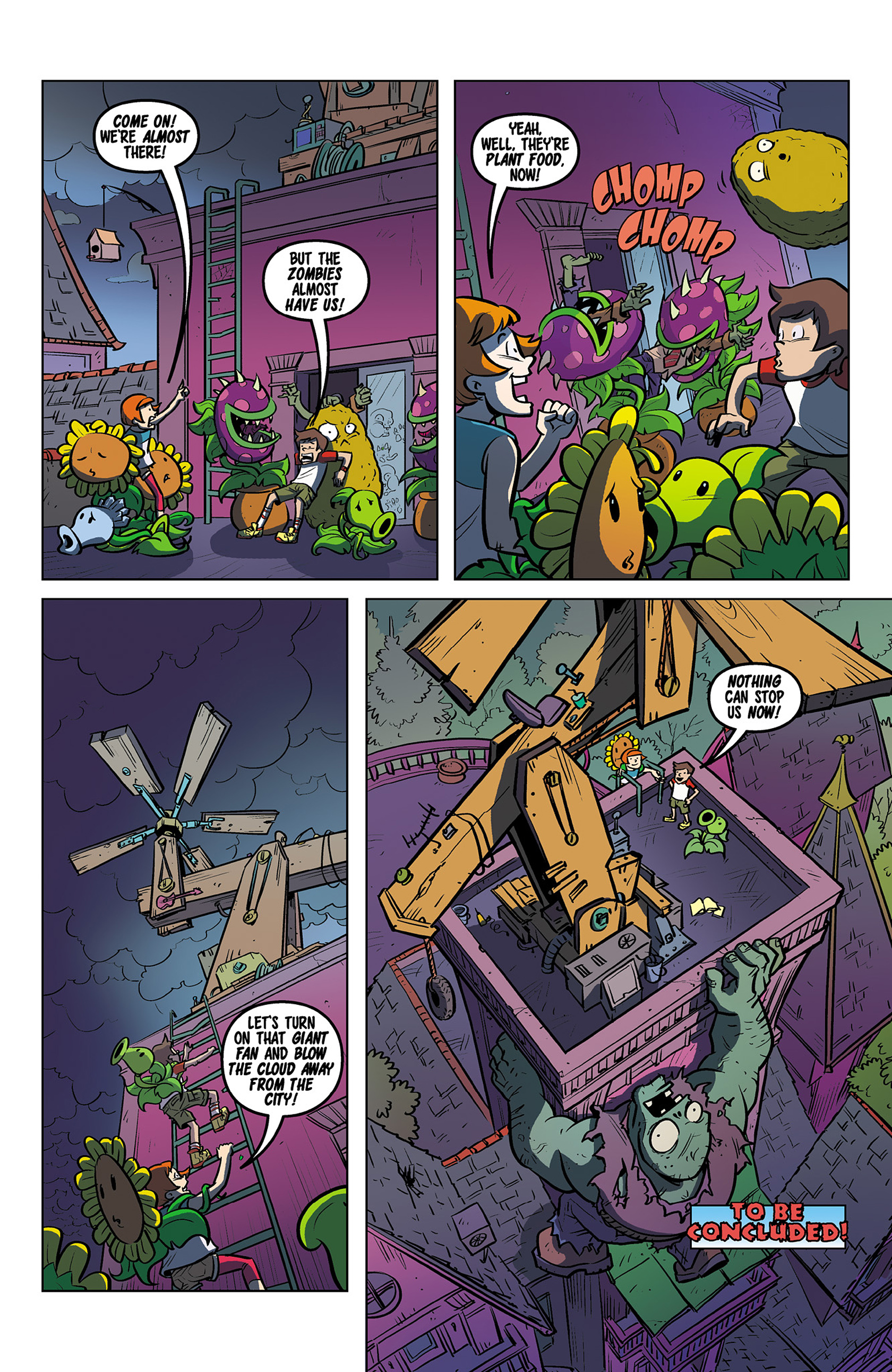 Read online Plants vs. Zombies: Lawnmageddon comic -  Issue #5 - 14