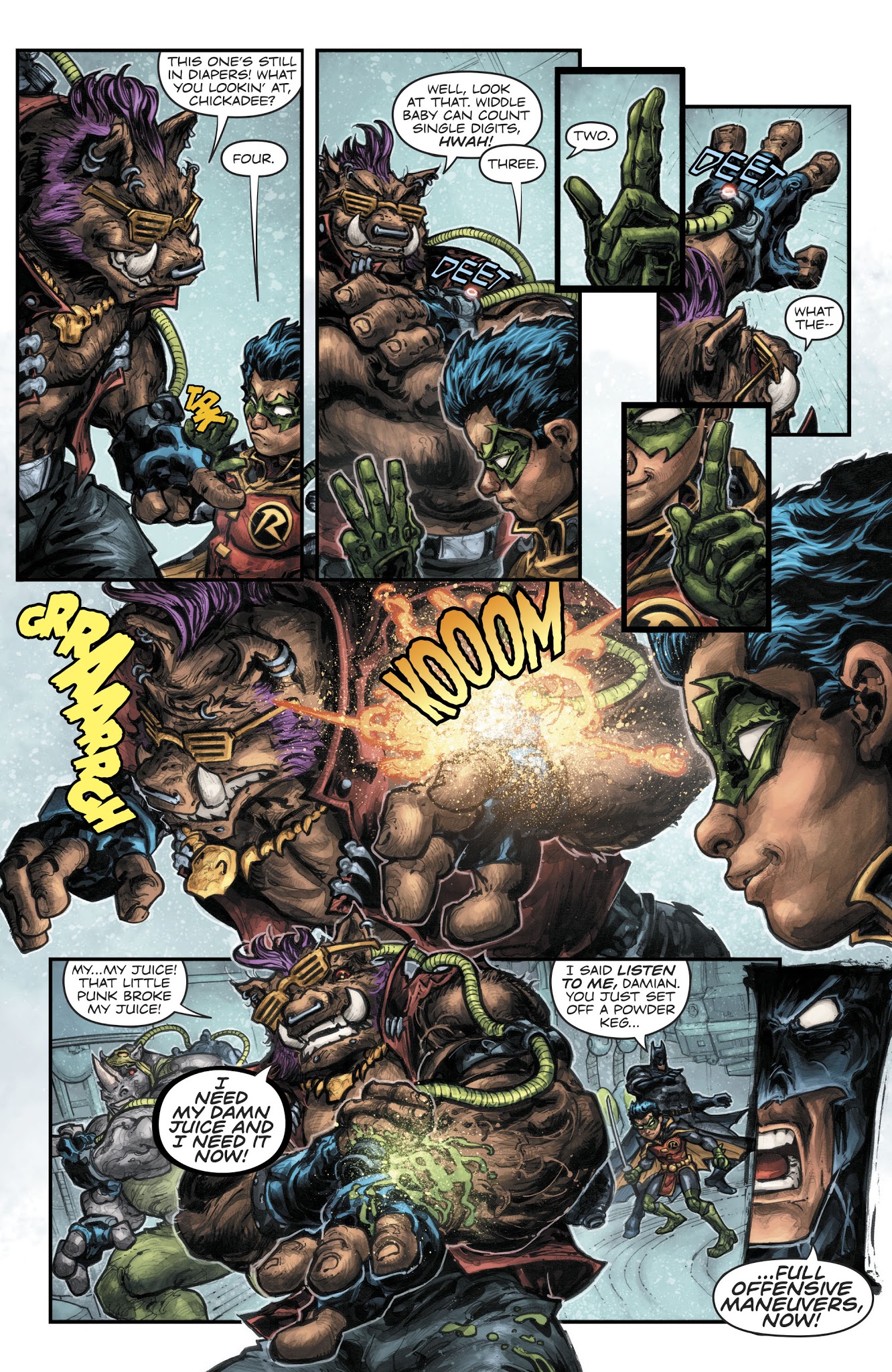 Read online Batman/Teenage Mutant Ninja Turtles II comic -  Issue #4 - 6