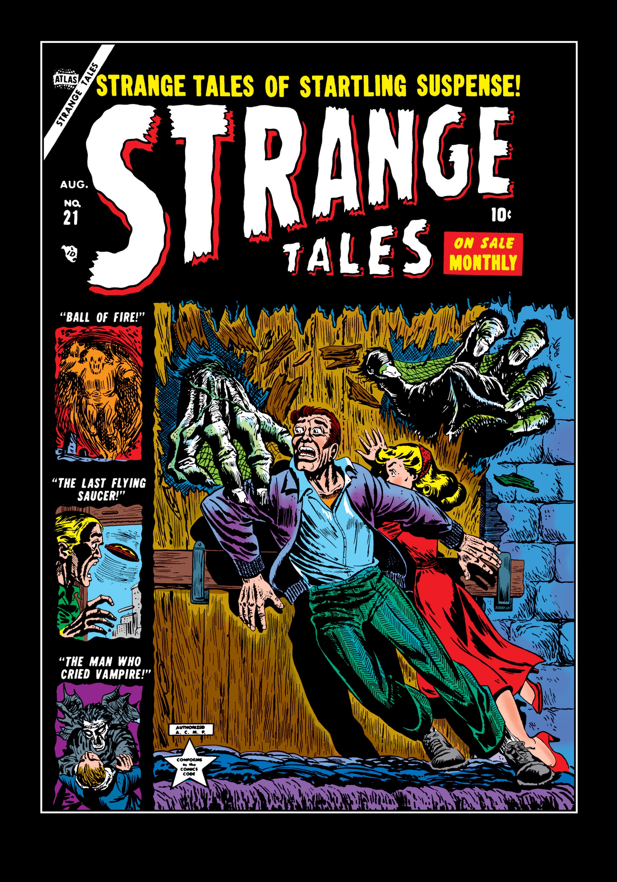 Read online Marvel Masterworks: Atlas Era Strange Tales comic -  Issue # TPB 3 (Part 1) - 12