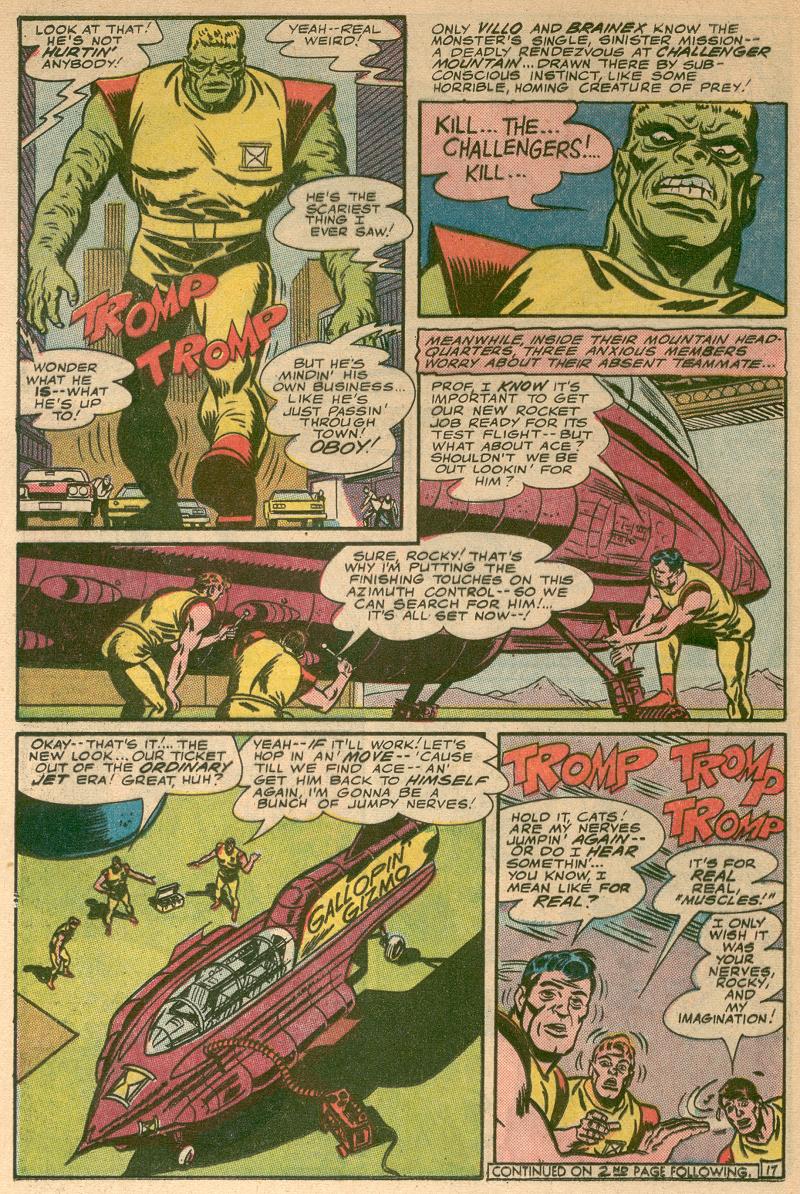 Read online Challengers of the Unknown (1958) comic -  Issue #50 - 22