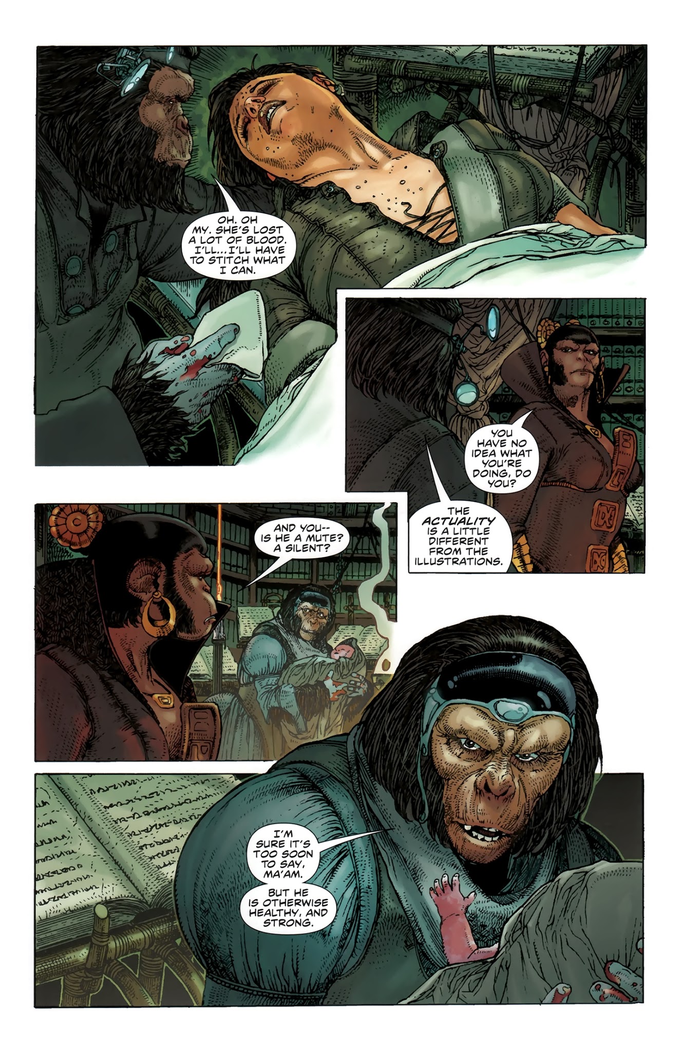 Read online Planet of the Apes (2011) comic -  Issue #11 - 8