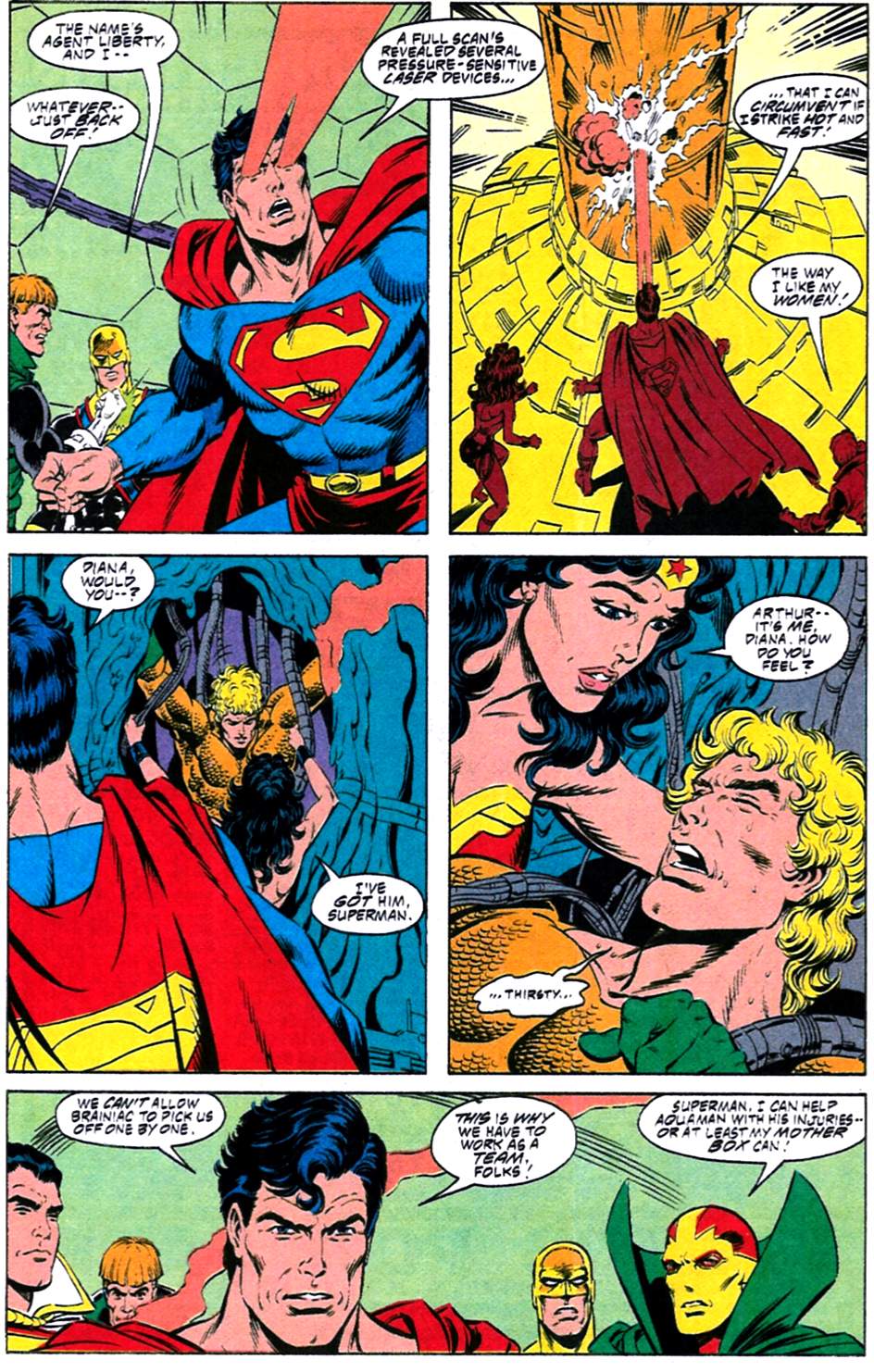 Read online Adventures of Superman (1987) comic -  Issue #488 - 10