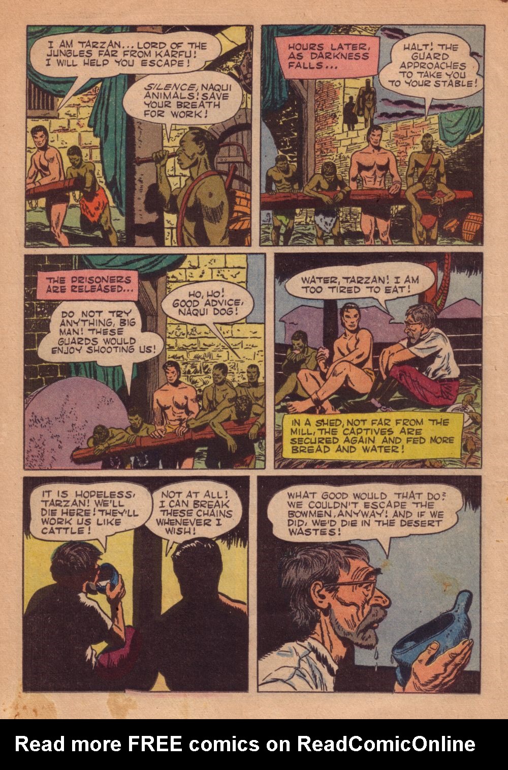 Read online Tarzan (1948) comic -  Issue #55 - 10