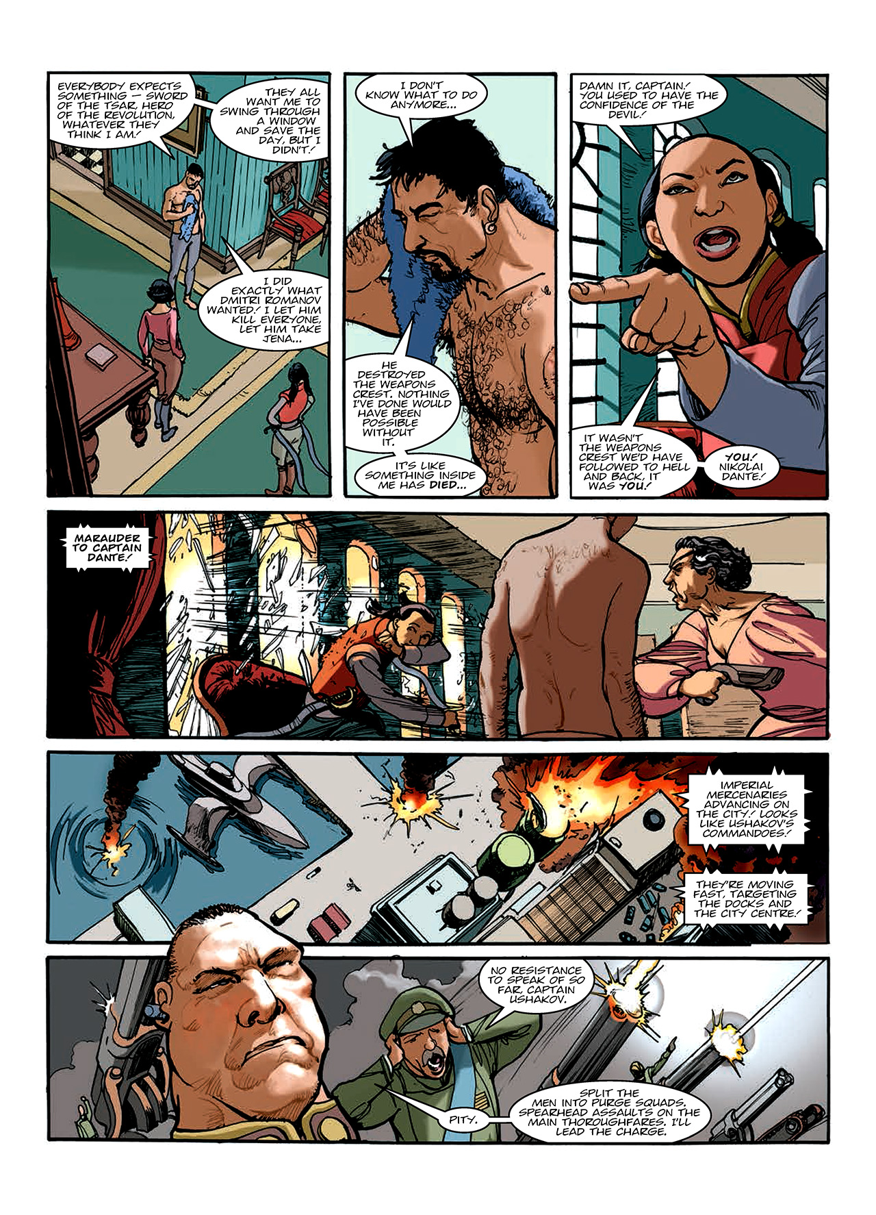 Read online Nikolai Dante comic -  Issue # TPB 10 - 149