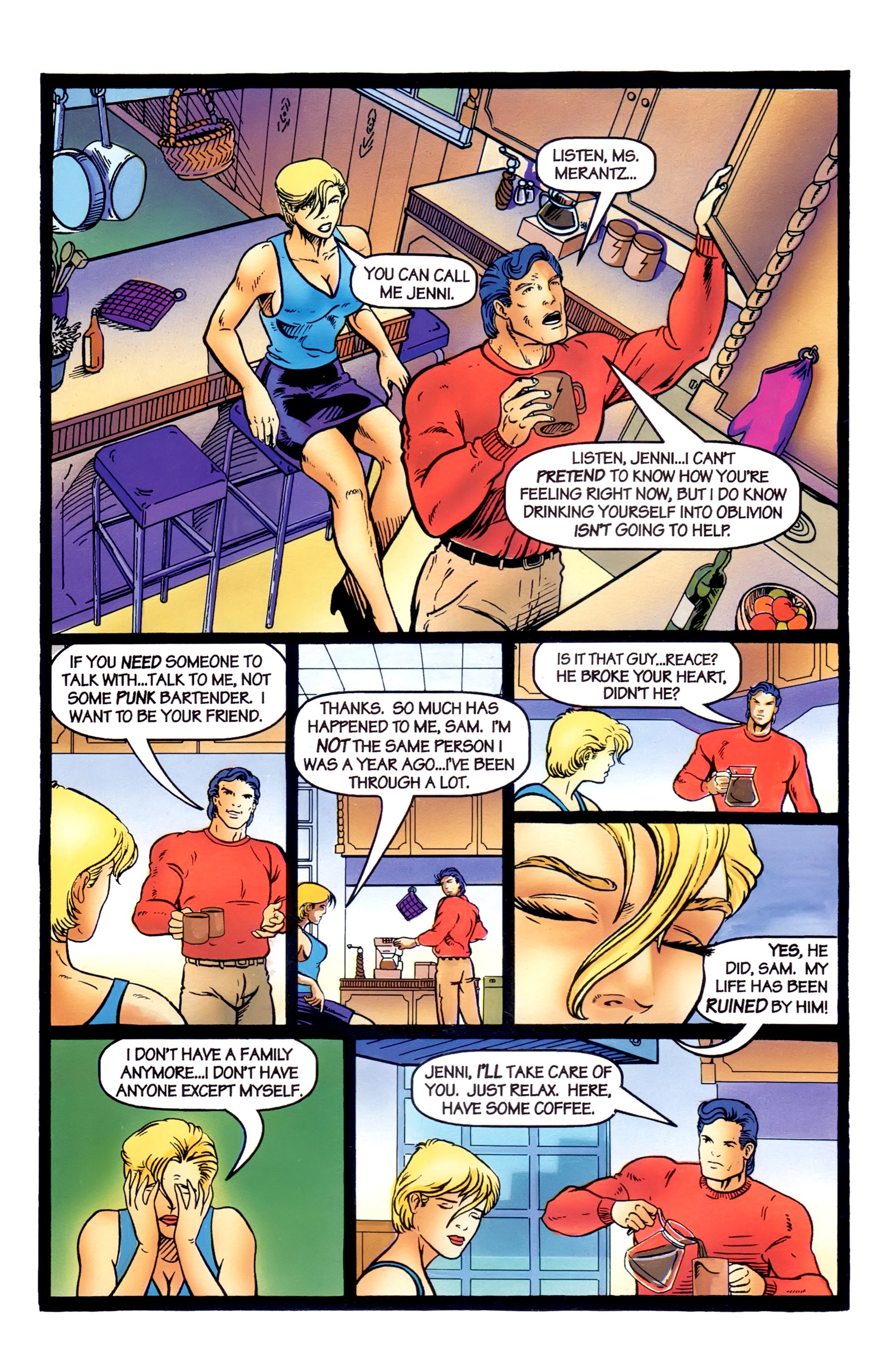 Read online Bloodfire comic -  Issue #9 - 6