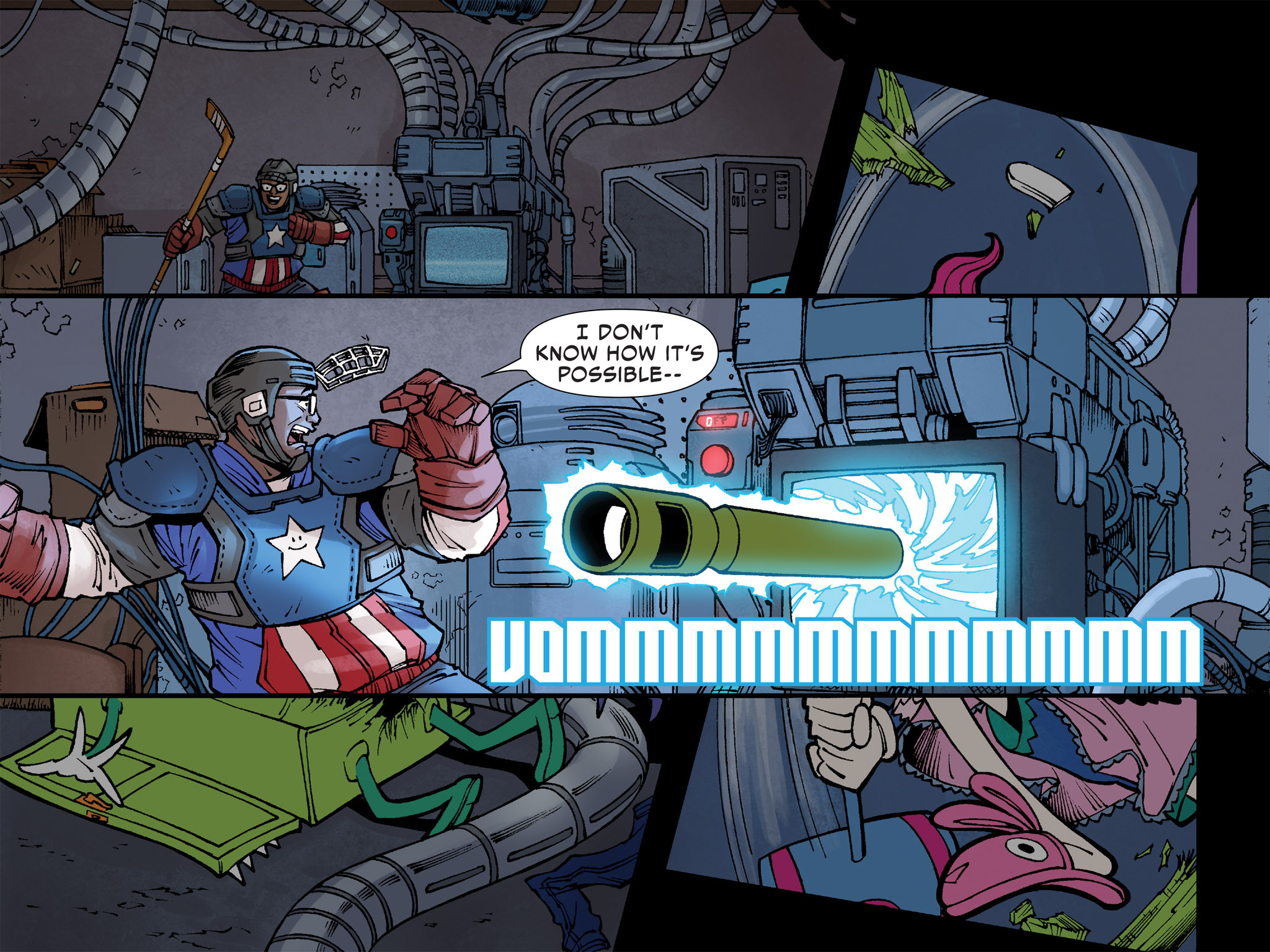 Read online Slapstick Infinite Comic comic -  Issue #4 - 38