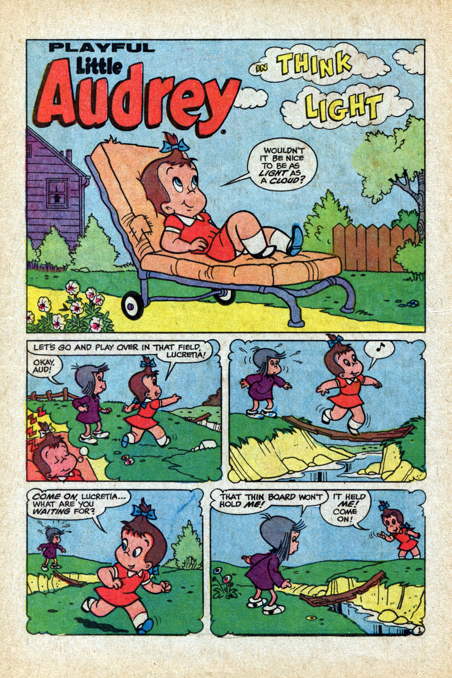 Read online Little Audrey And Melvin comic -  Issue #33 - 12