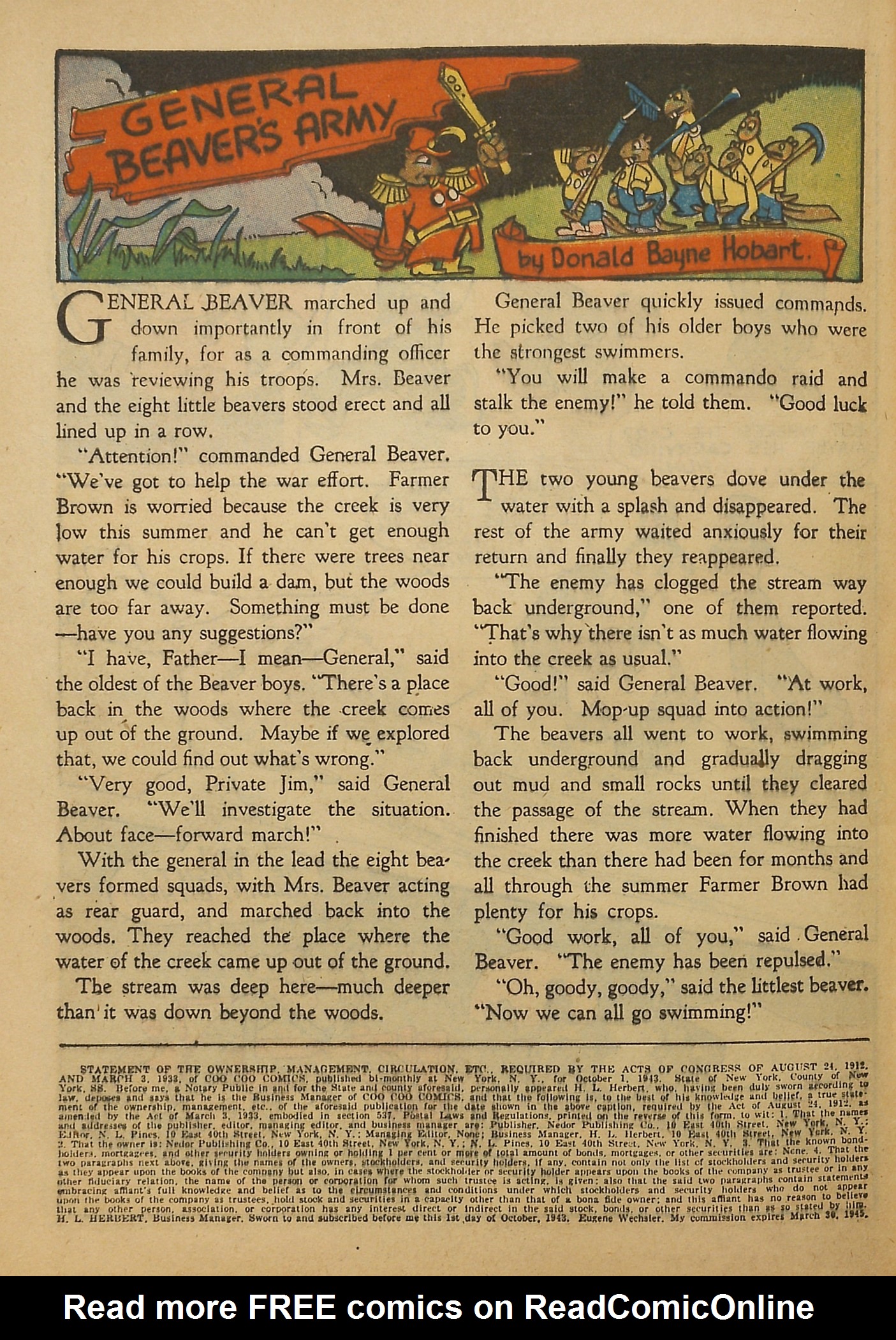 Read online Coo Coo Comics comic -  Issue #10 - 50