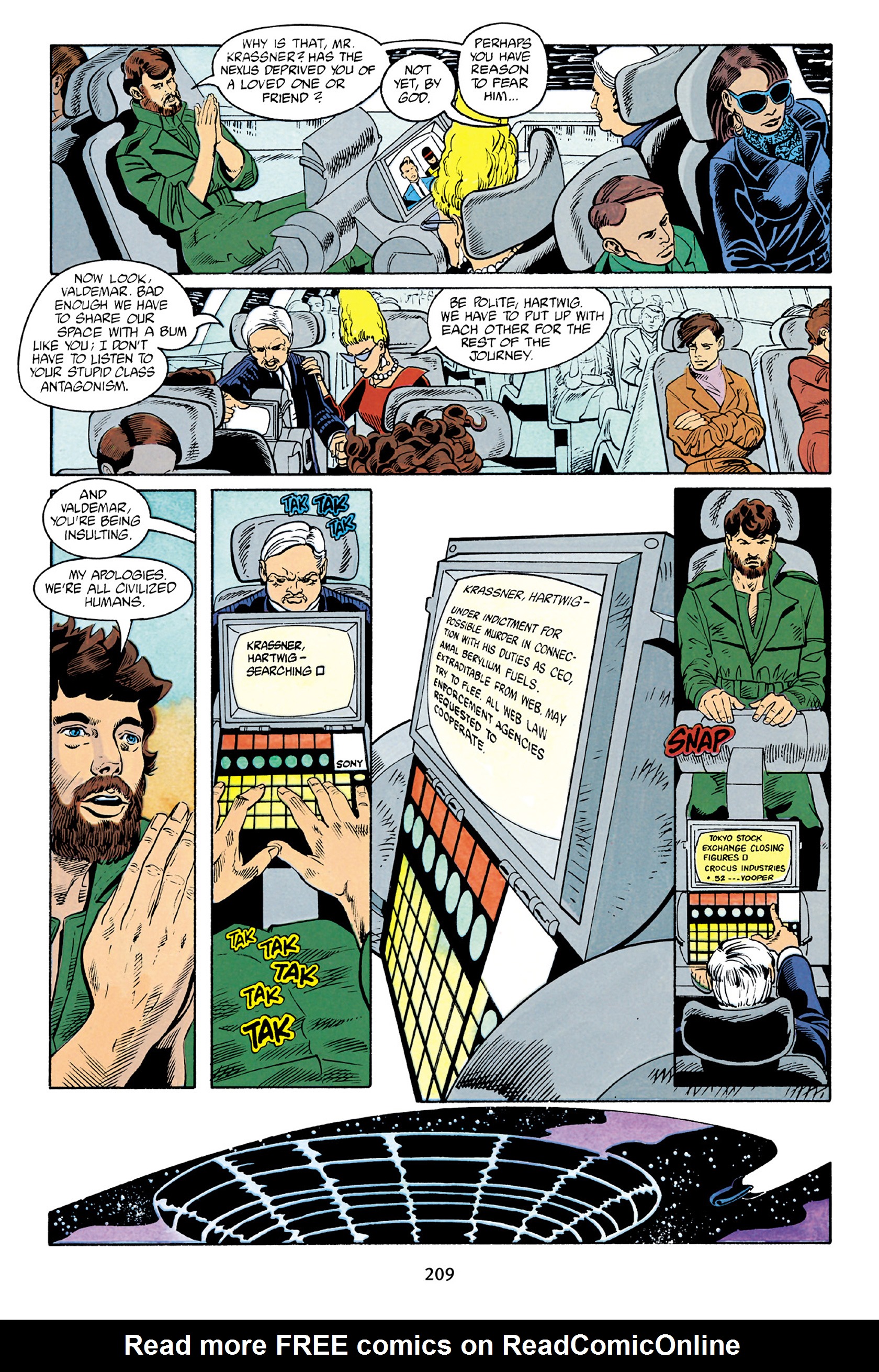 Read online Nexus Omnibus comic -  Issue # TPB 6 - 208