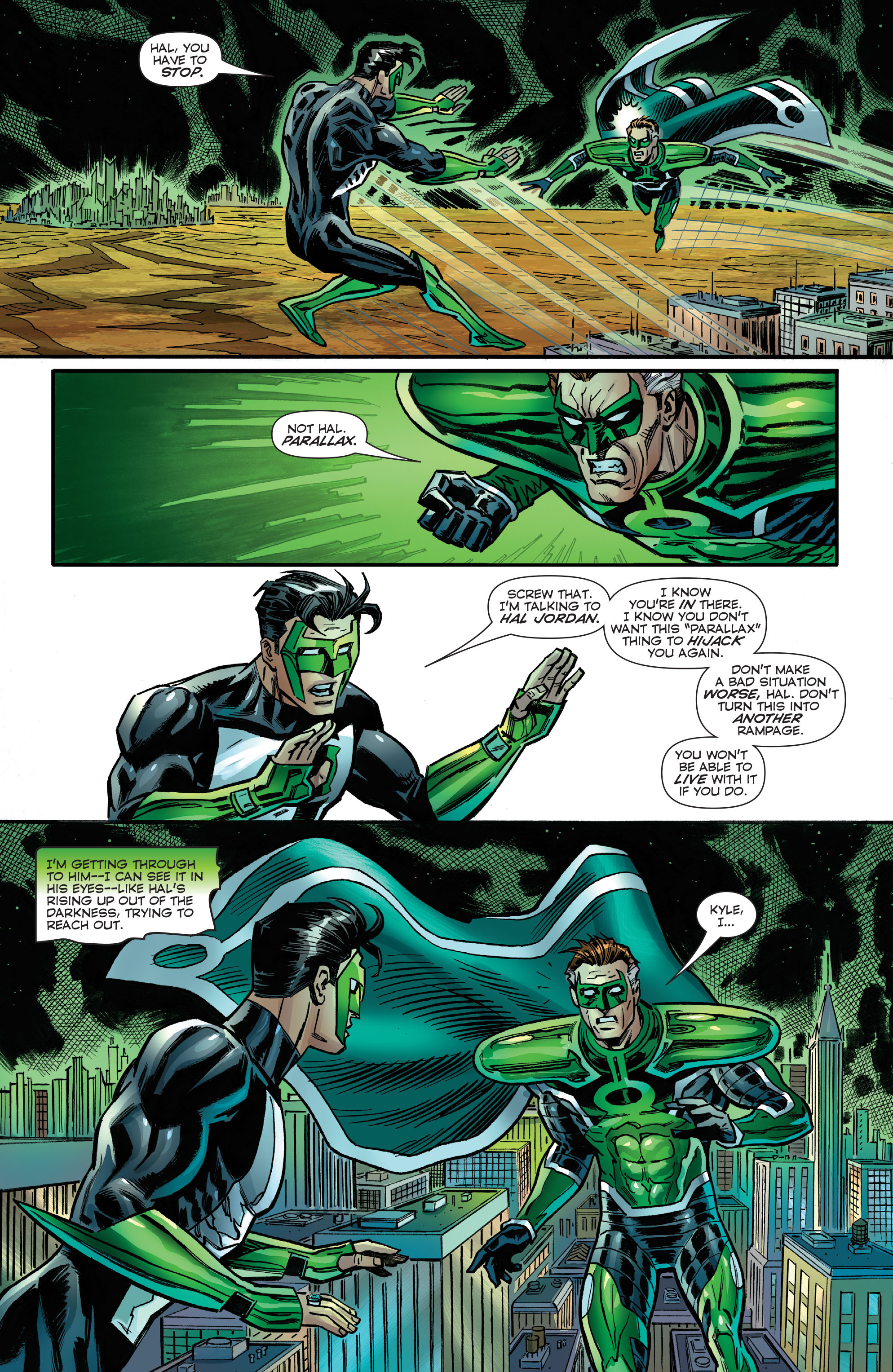 Read online Convergence Green Lantern/Parallax comic -  Issue #1 - 14
