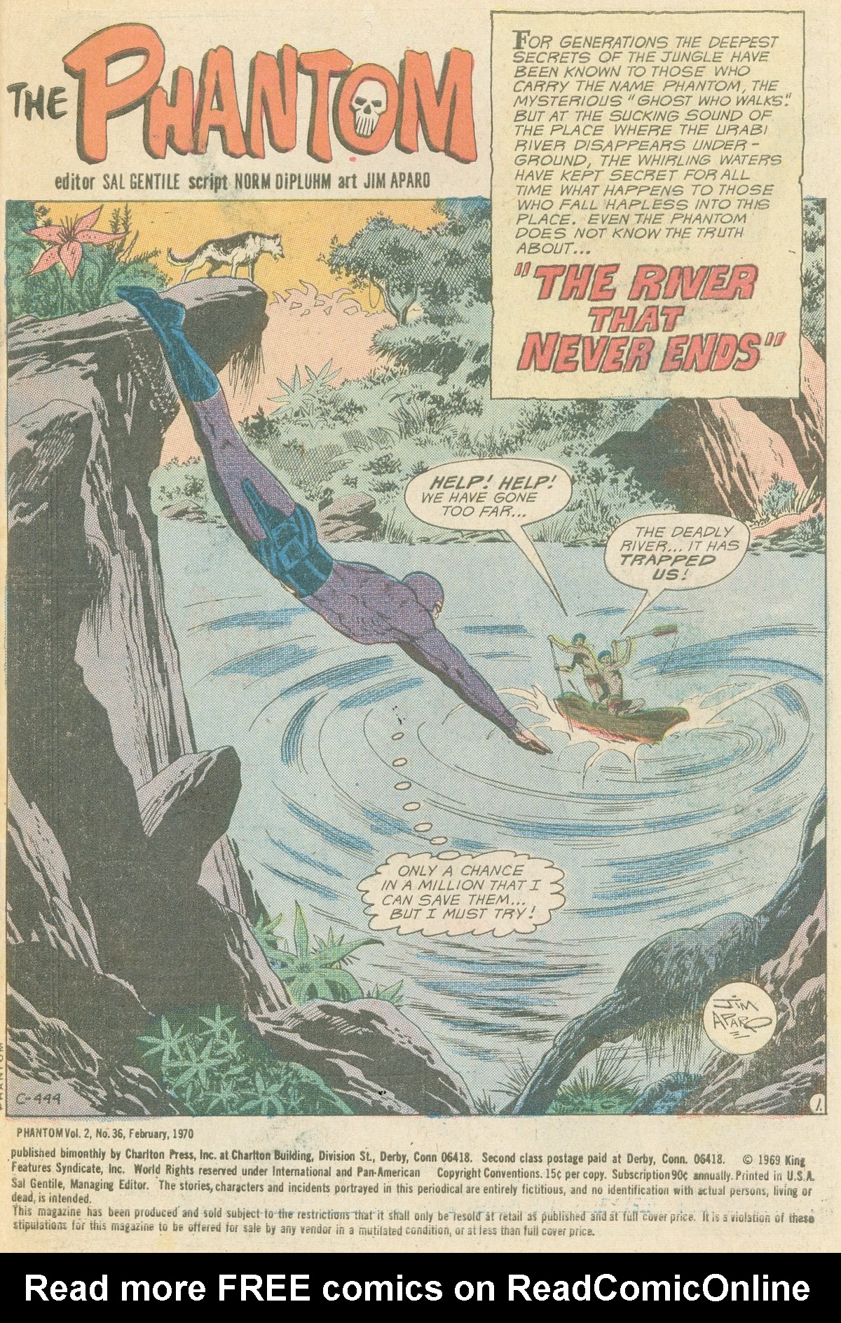 Read online The Phantom (1969) comic -  Issue #36 - 2