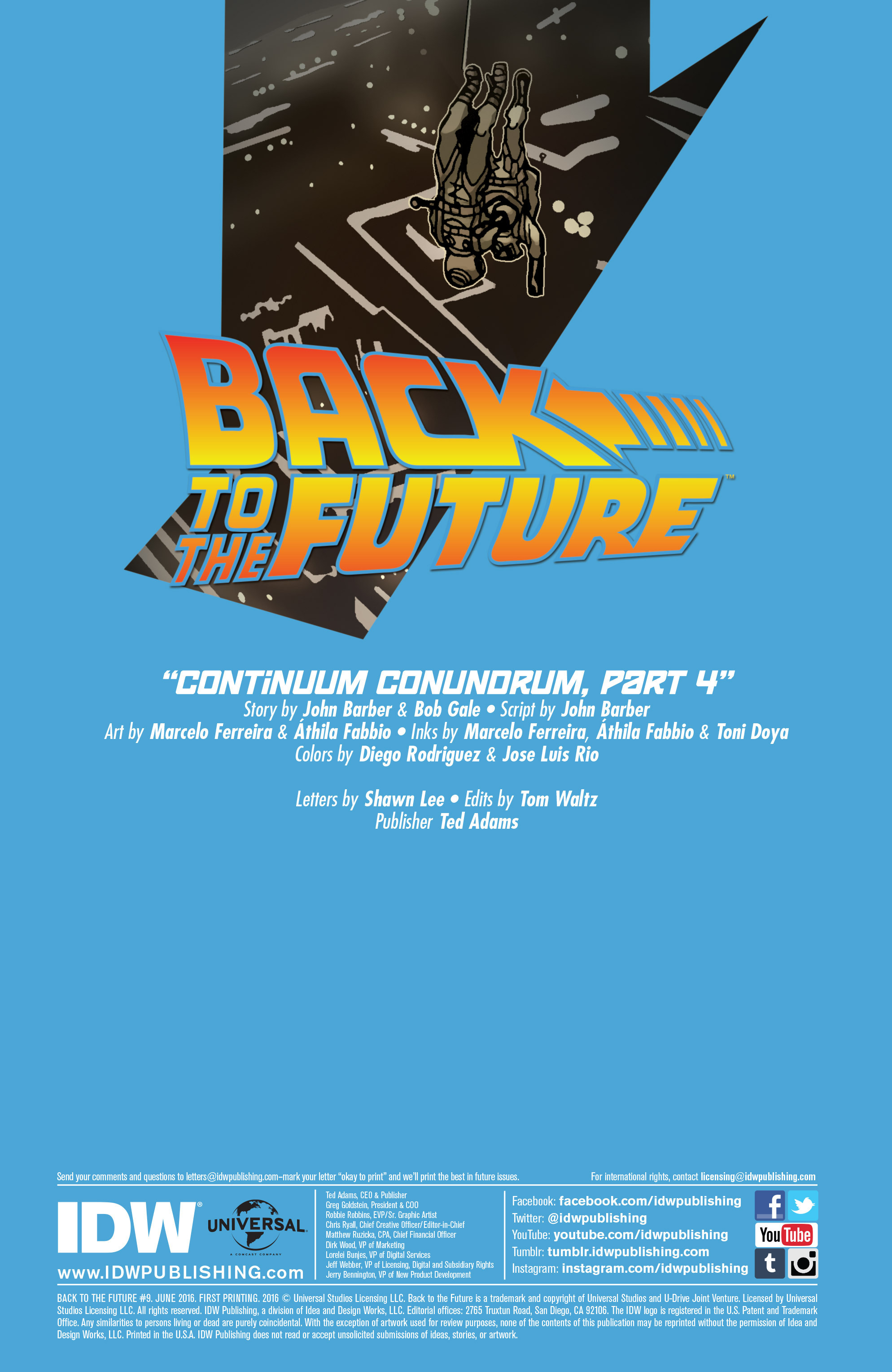 Read online Back to the Future (2015) comic -  Issue #9 - 2