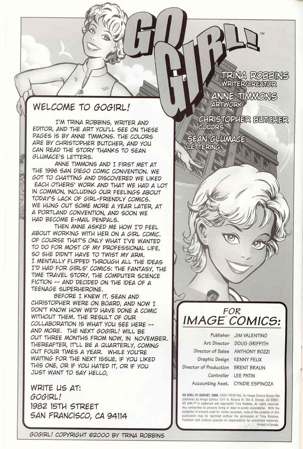 Read online Go Girl! comic -  Issue #1 - 2