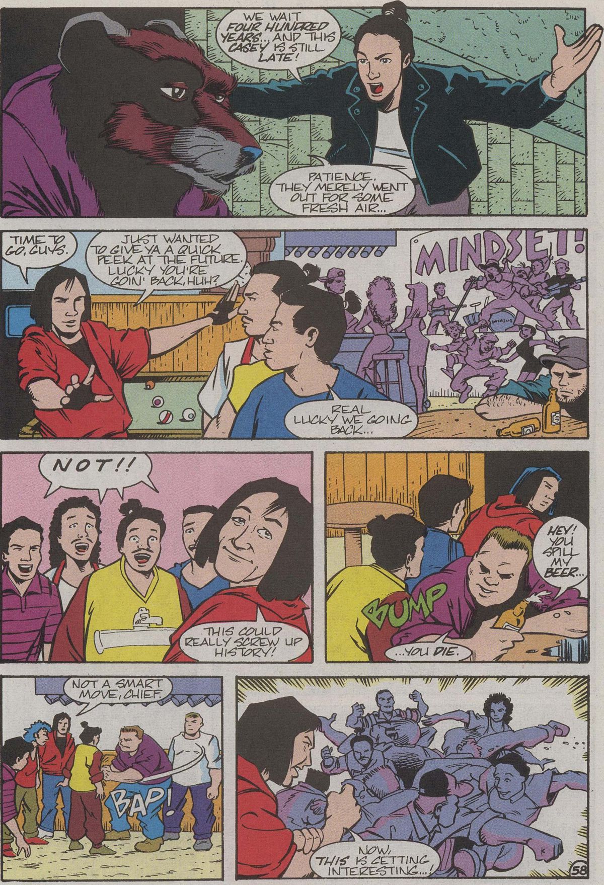 Read online Teenage Mutant Ninja Turtles III The Movie: The Turtles Are Back...In Time! comic -  Issue # Full - 59