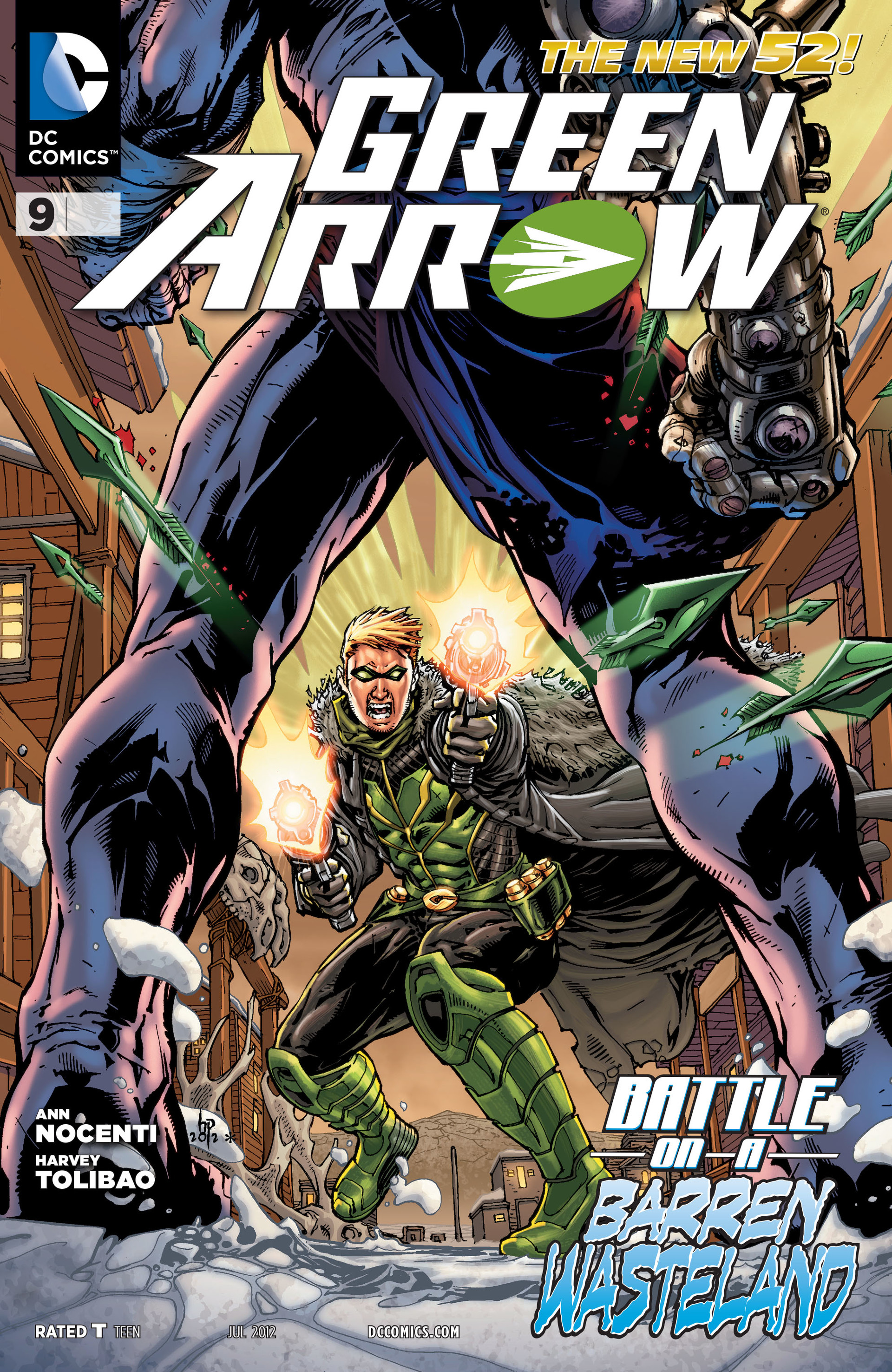 Read online Green Arrow (2011) comic -  Issue #9 - 1