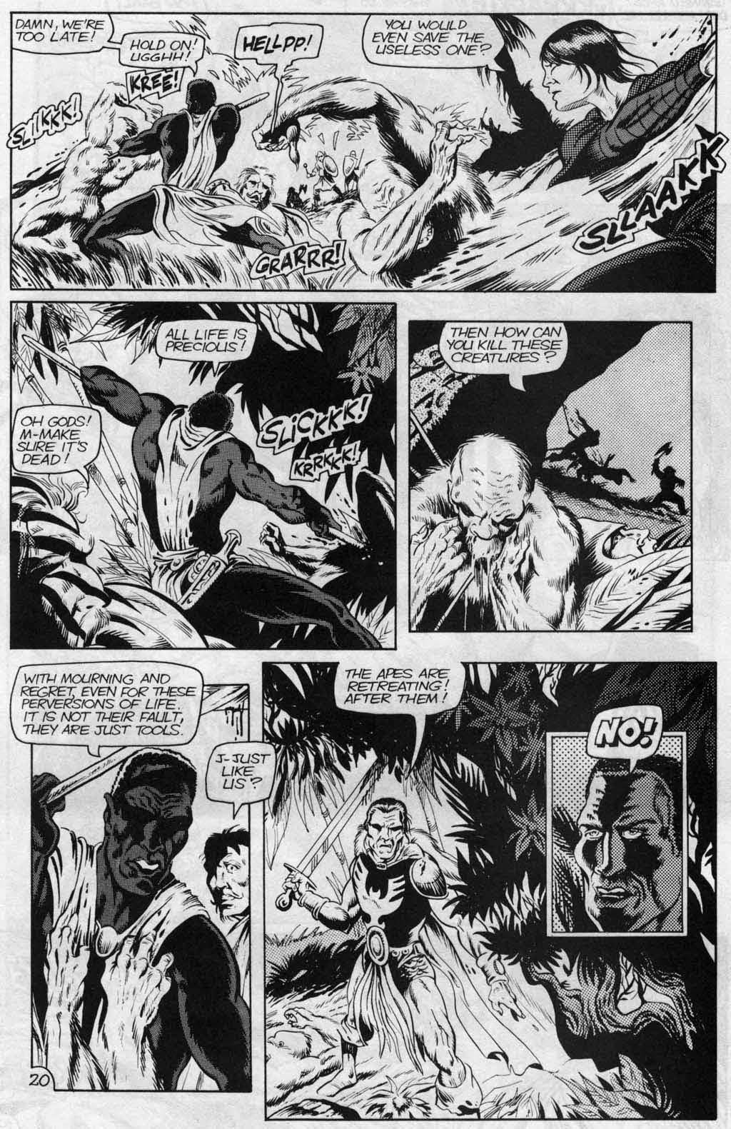 Read online Adventurers (1988) comic -  Issue #3 - 21