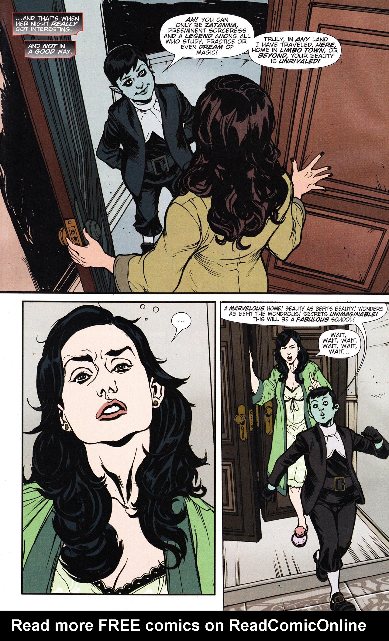 Read online Zatanna (2010) comic -  Issue #16 - 8