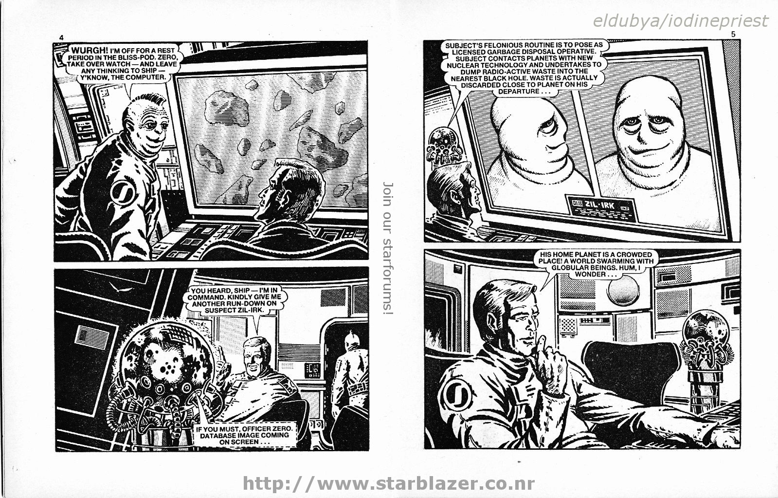 Read online Starblazer comic -  Issue #184 - 4