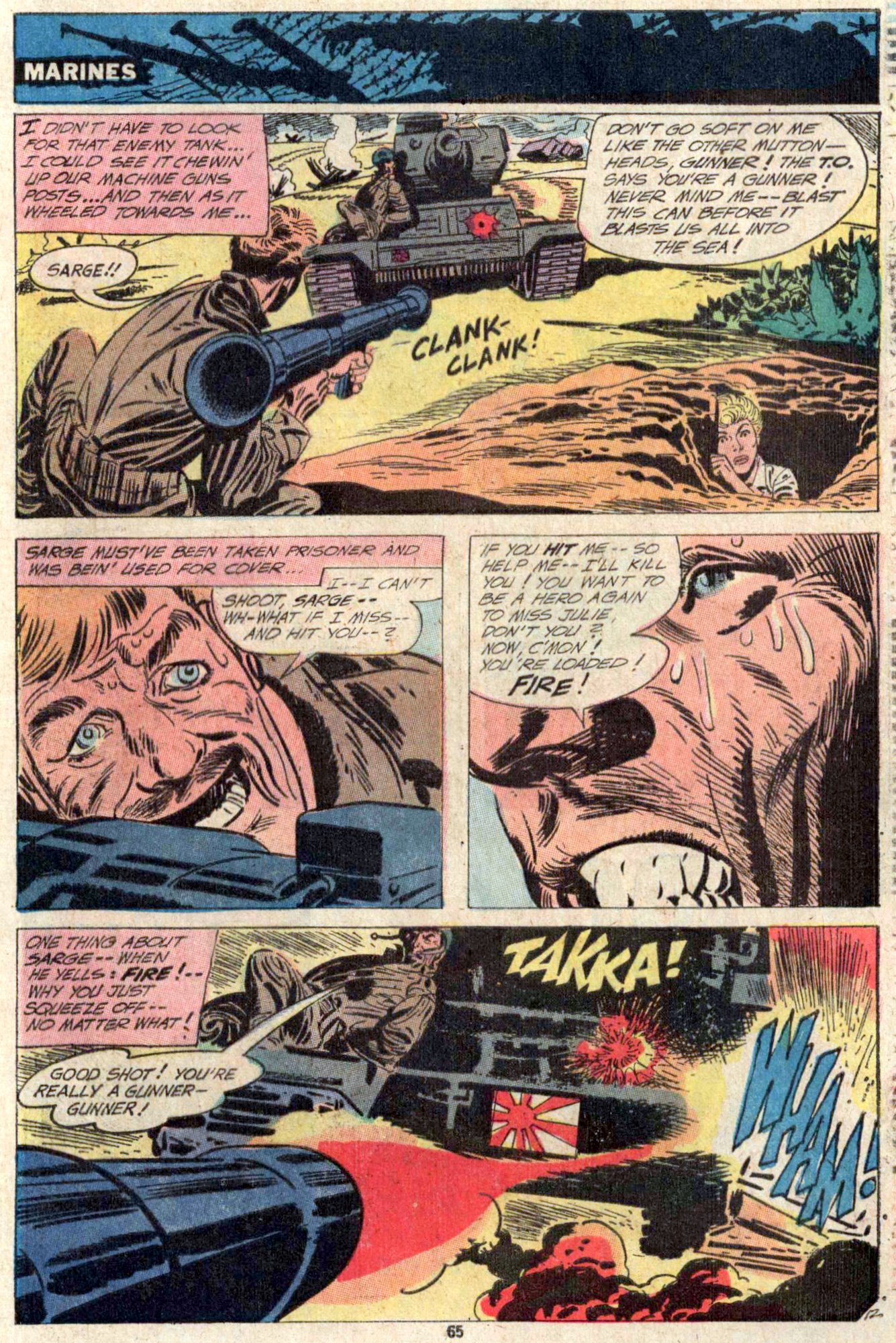 Read online Our Army at War (1952) comic -  Issue #242 - 66