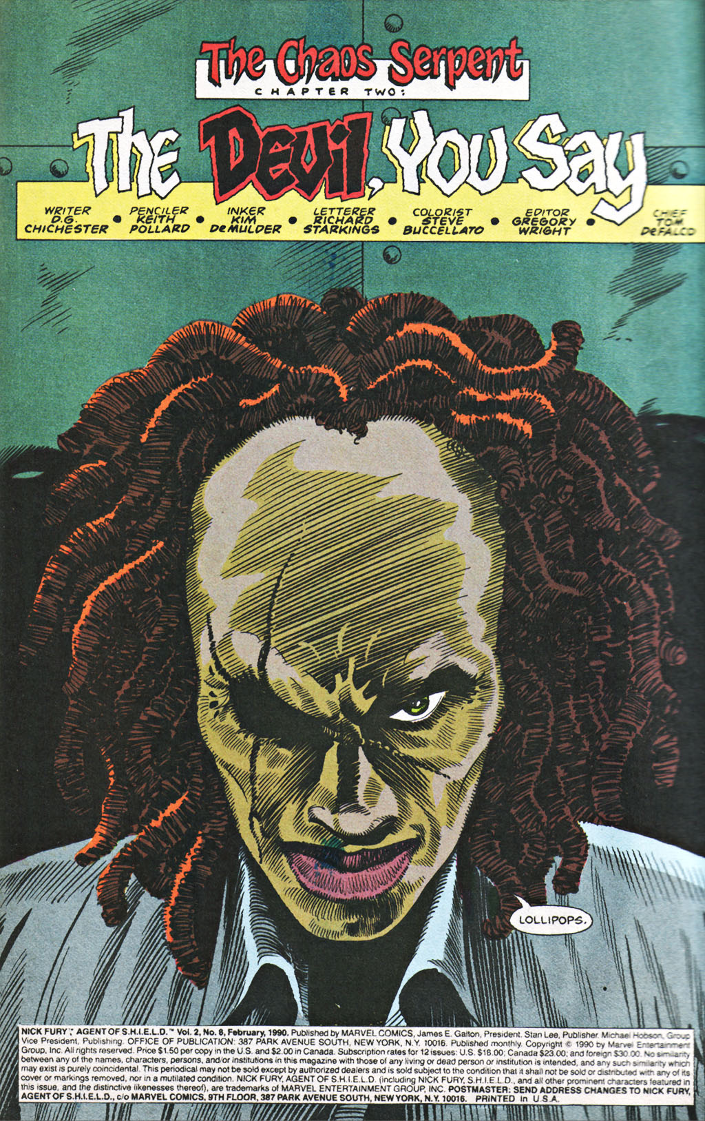 Read online Nick Fury, Agent of S.H.I.E.L.D. comic -  Issue #8 - 2
