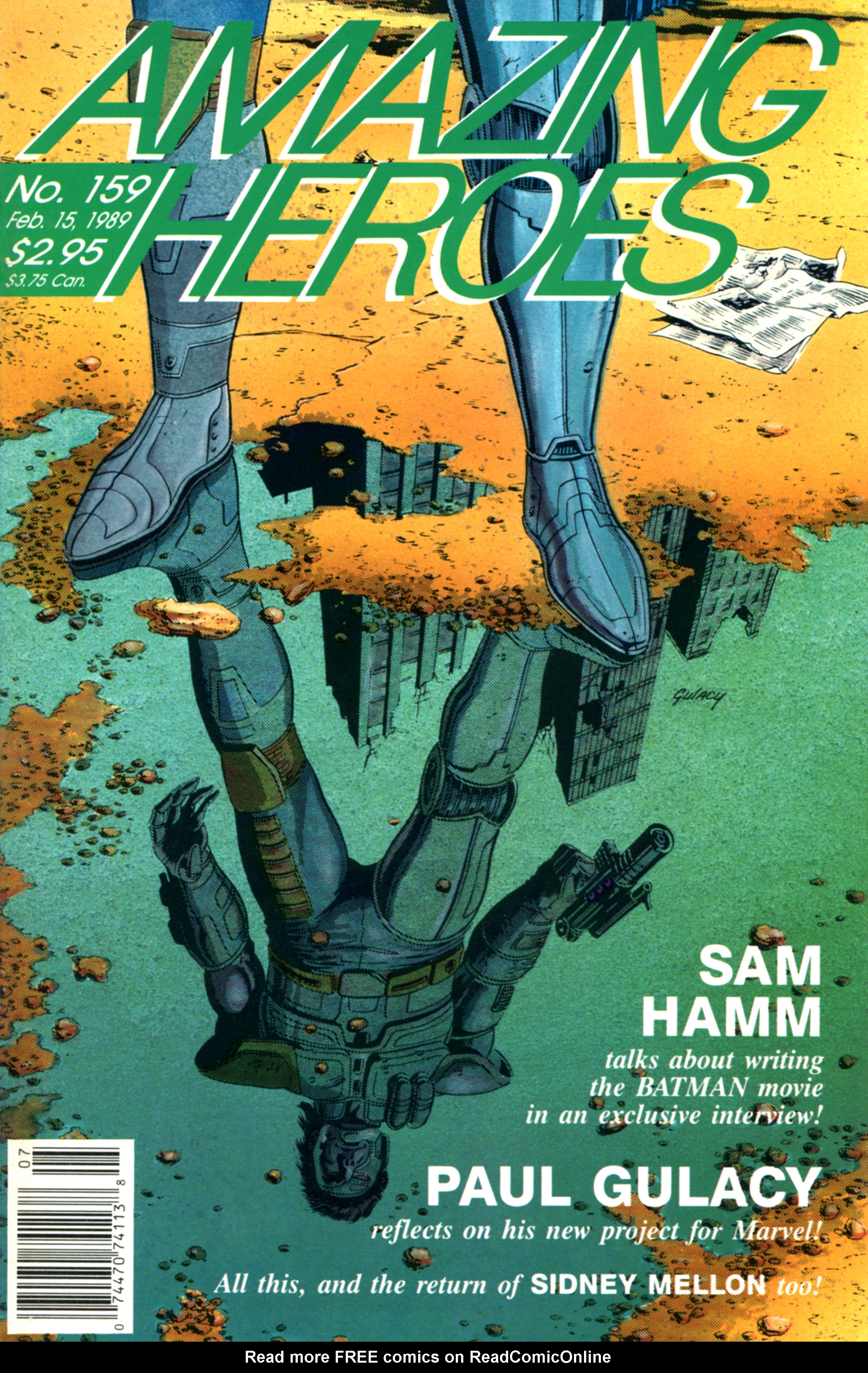 Read online Amazing Heroes comic -  Issue #159 - 1